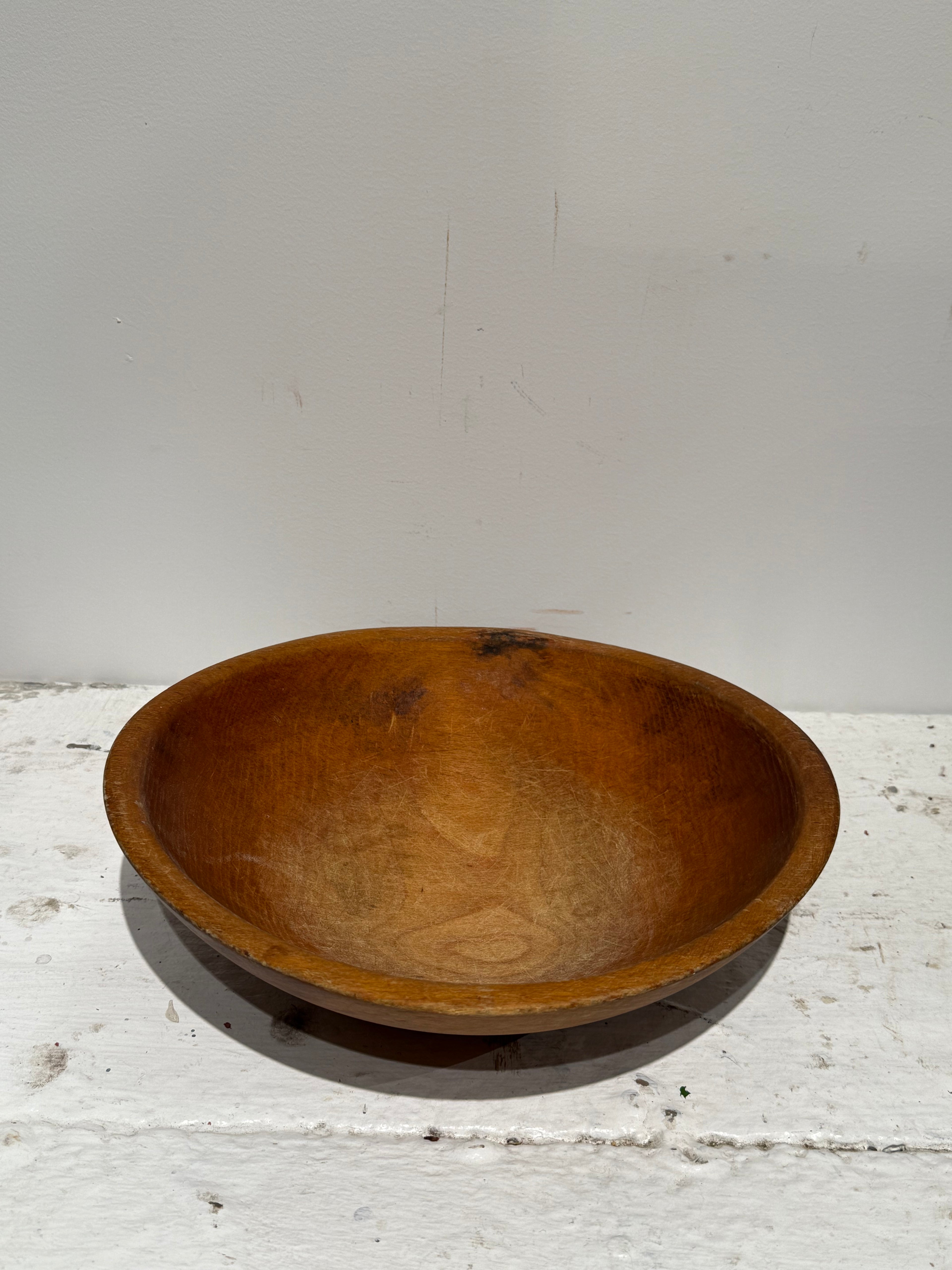 Vintage wood bowl