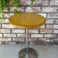 Vintage wood and metal accent table