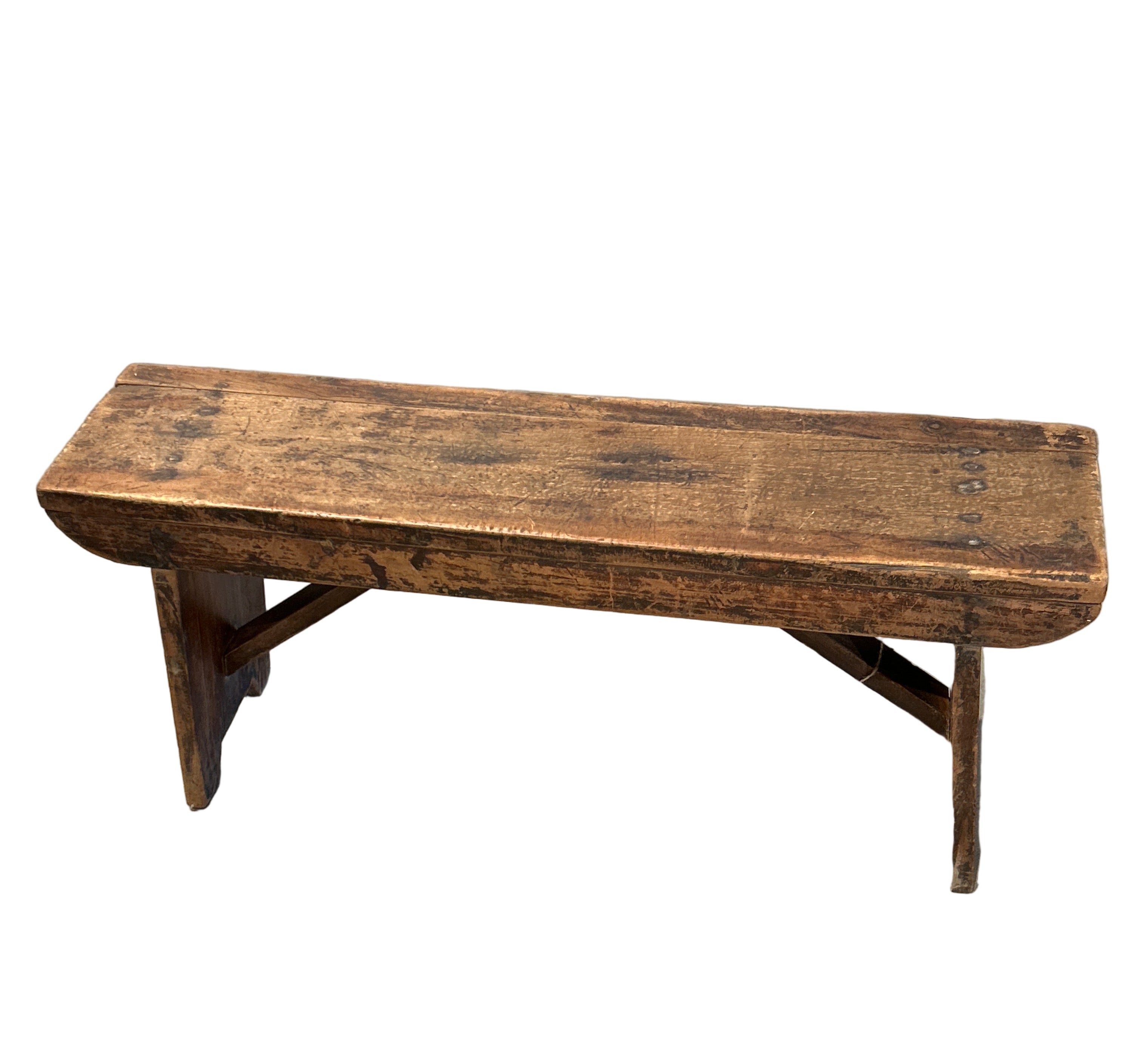 Antique Restaurant Bench