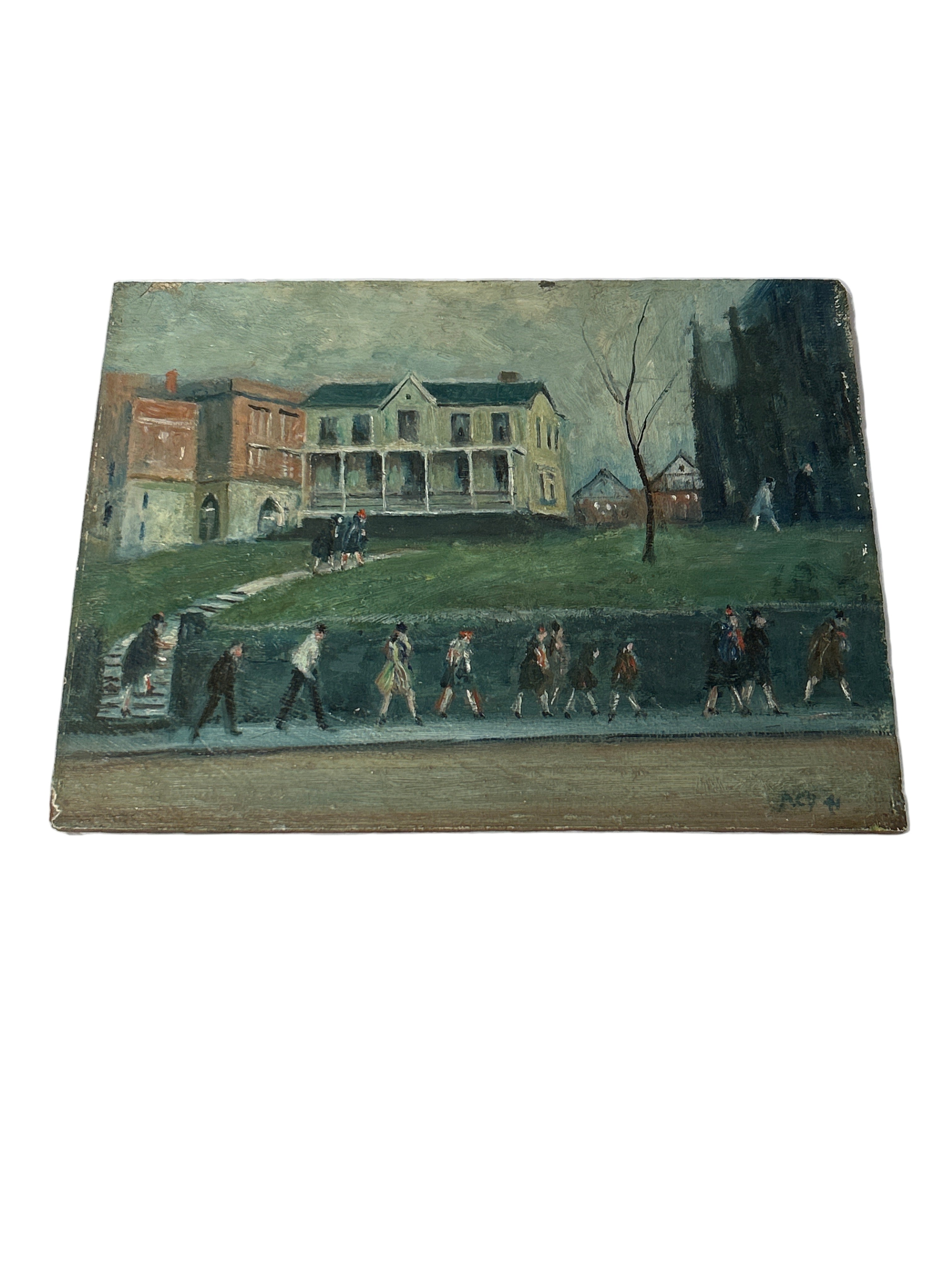 NFS Vintage street scene artist board