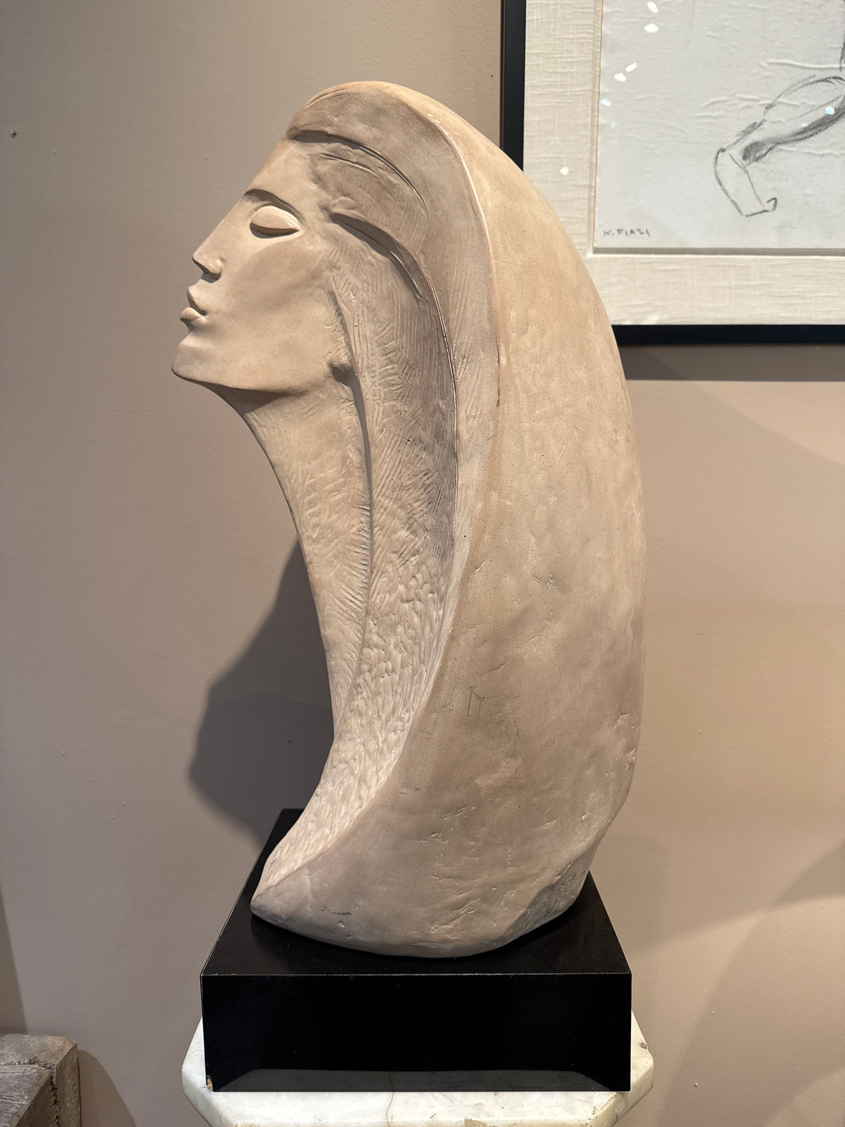 Vintage Female Sculpture