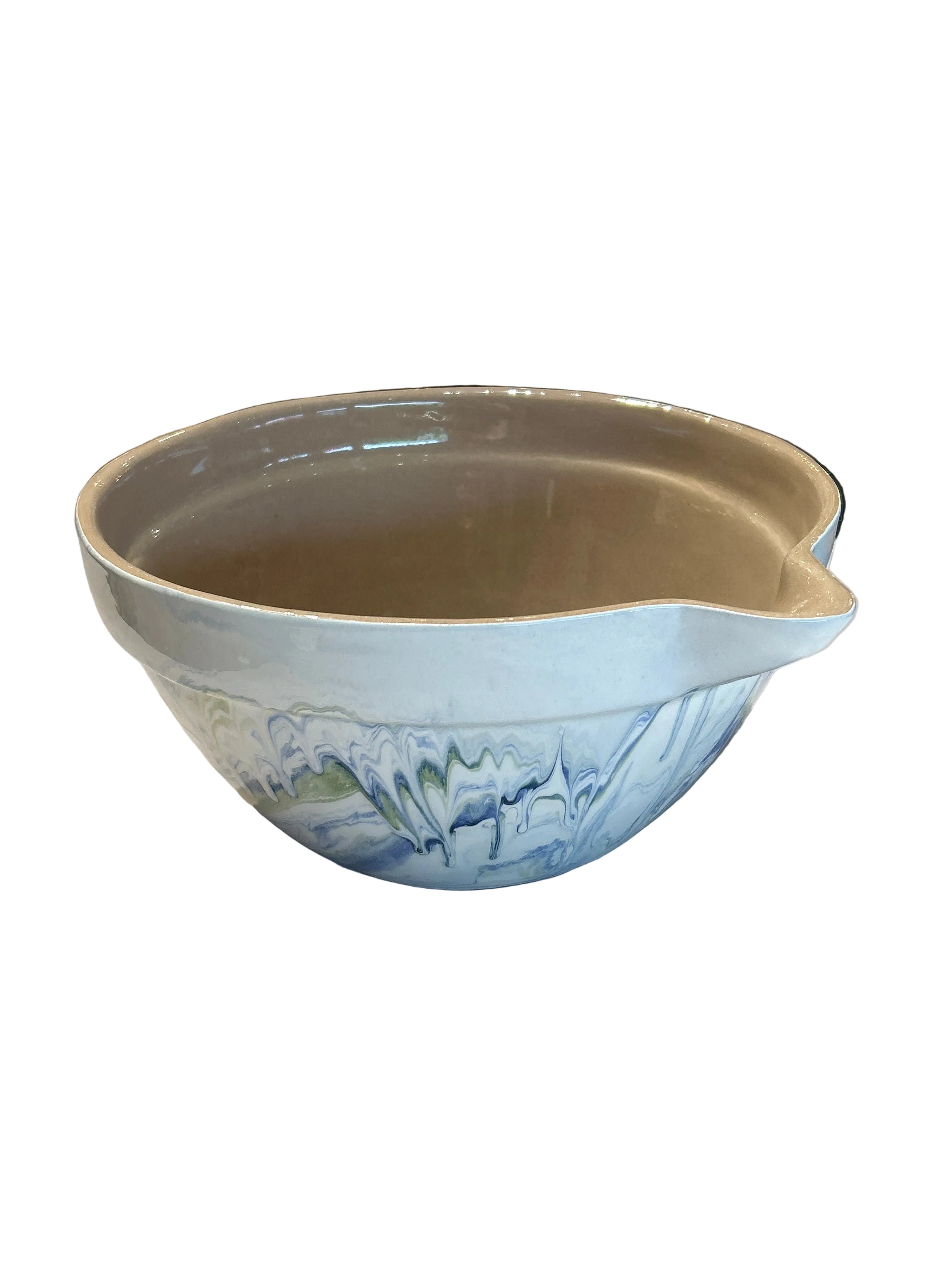 Marbled Ocean Mixing Bowl - Lg