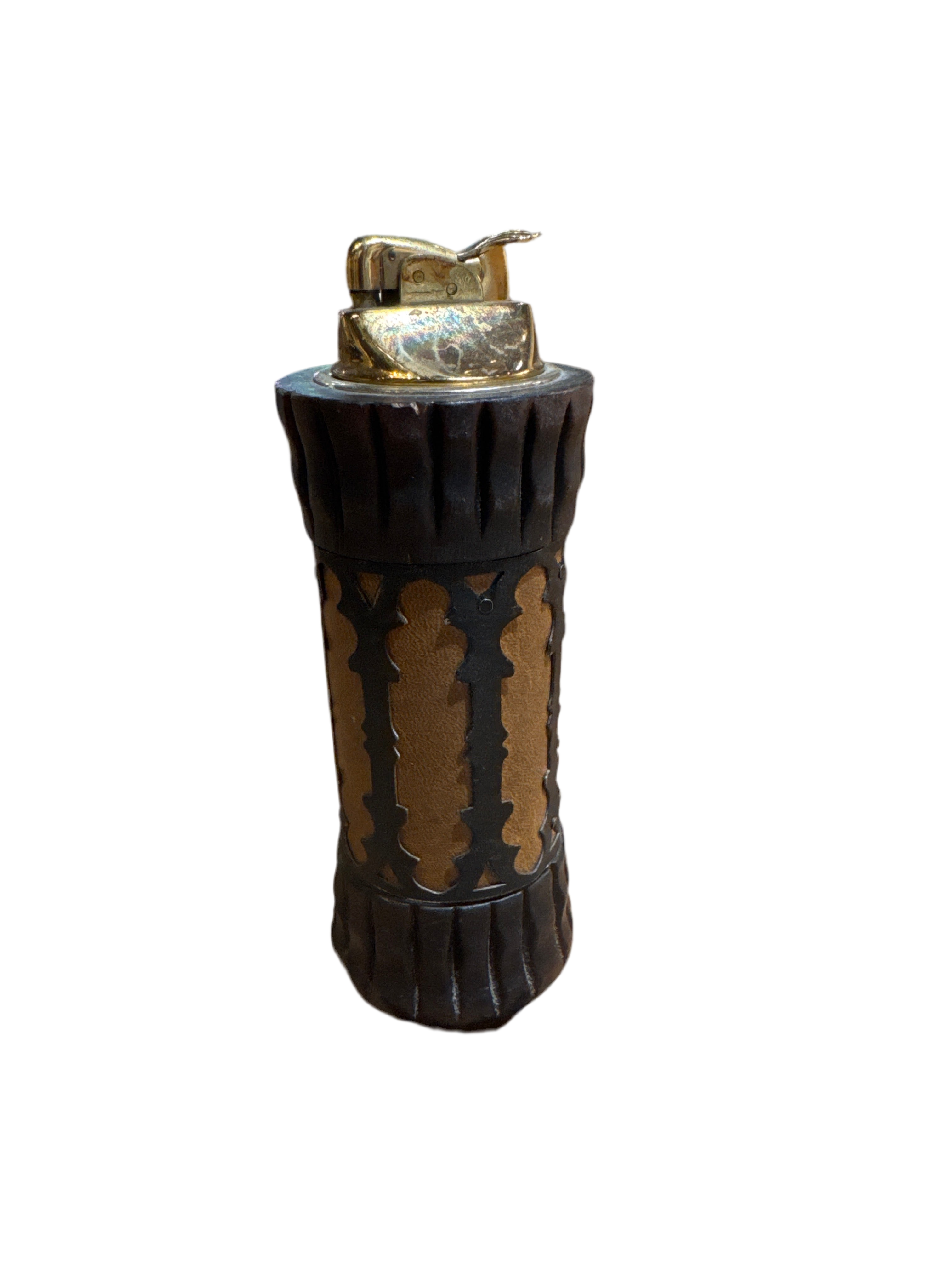 Vintage Walnut Table Lighter
