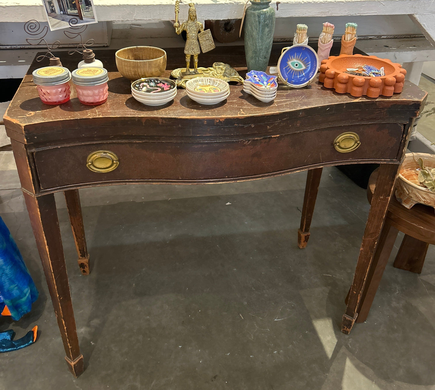 Vintage extendable desk