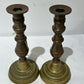 Pair of Brass Candleholders