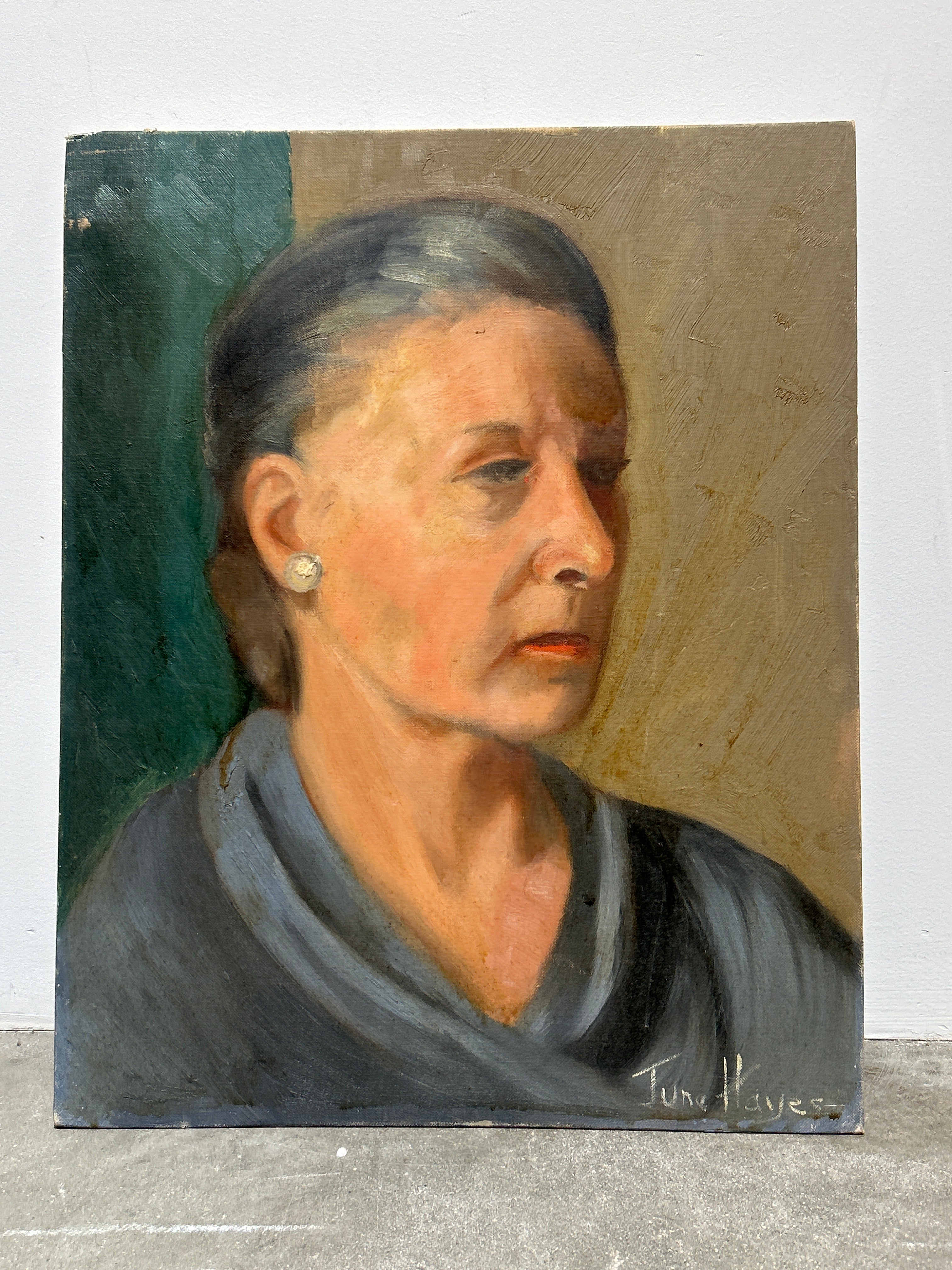 Vintage June Hayes portrait