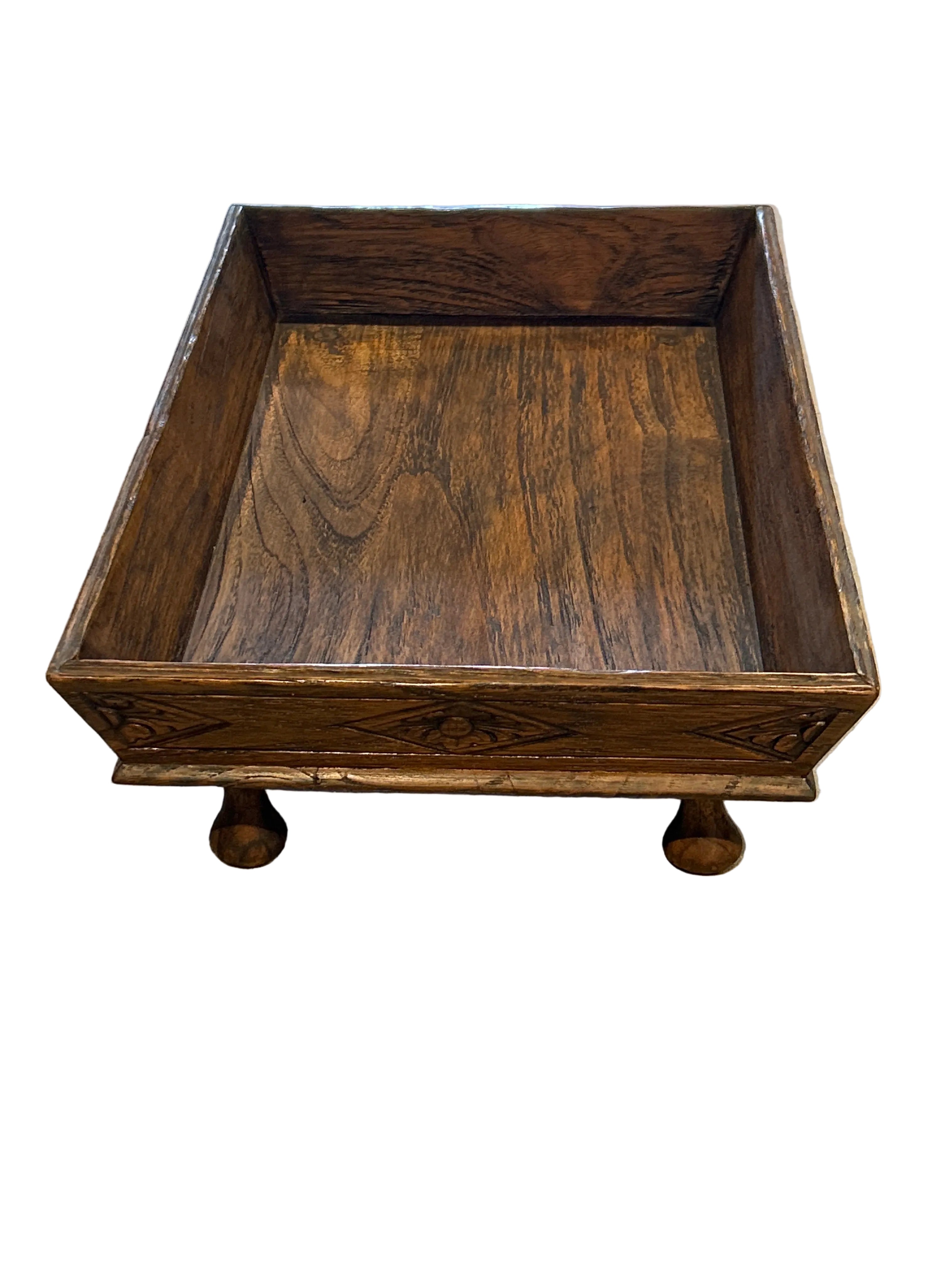LETTER TRAY OF TEAK HARDWOOD.