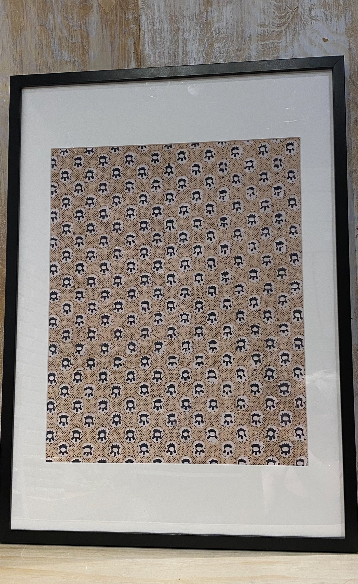 Abstract Dot Pattern (20x28) Framed