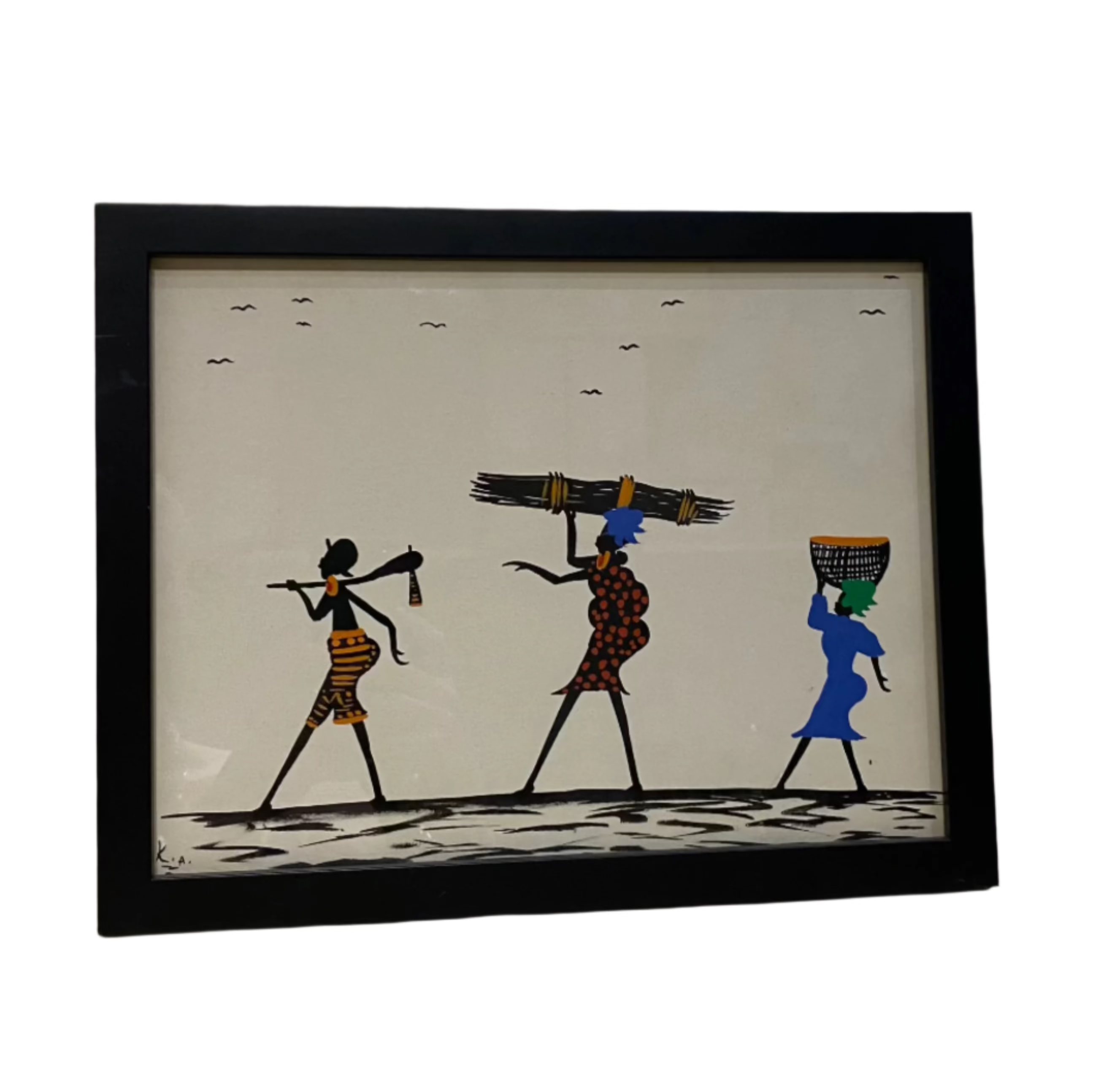 African art 3 figures