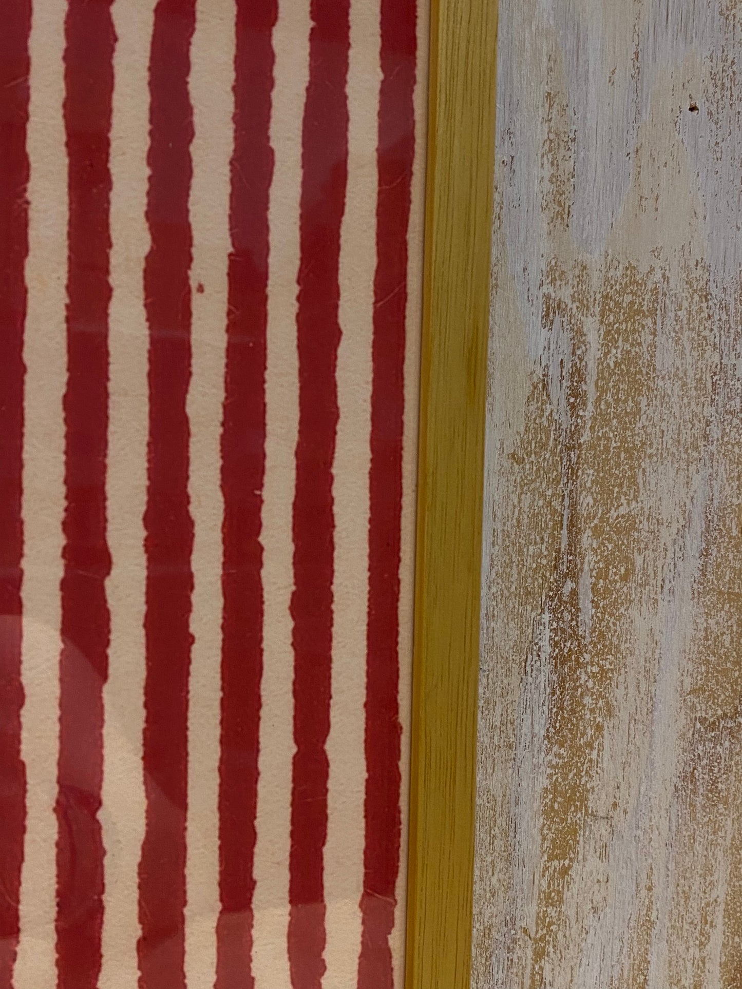 Red/White Vertical Stripes