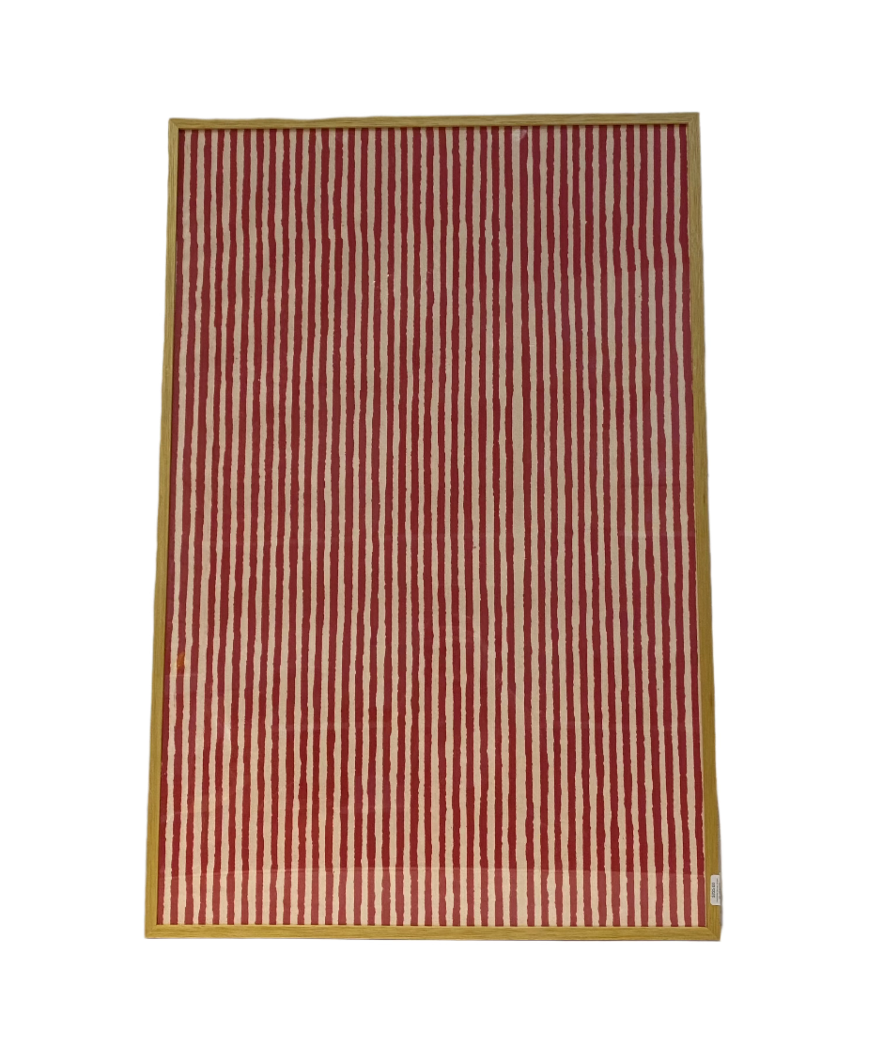 Red/White Vertical Stripes