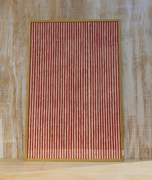 Red/White Vertical Stripes