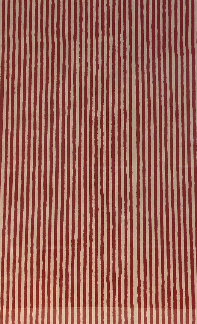 Red/White Vertical Stripes