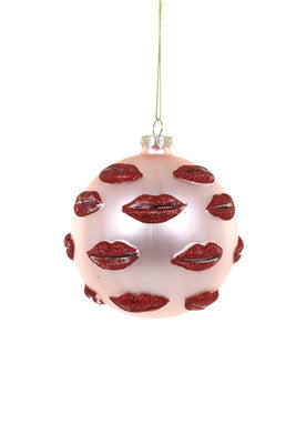 Ornament lips bauble