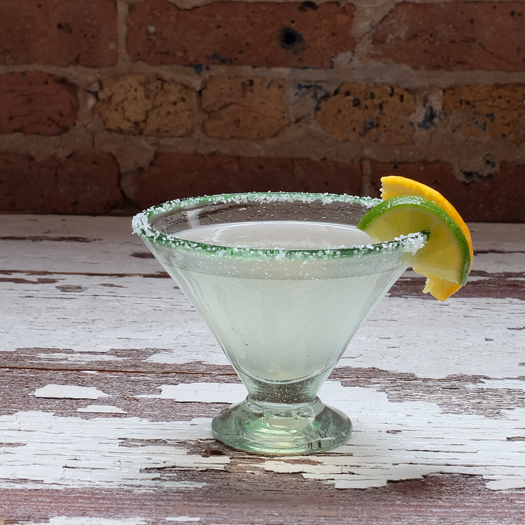Green Rim Margarita Glass | Glassware Cocktail
