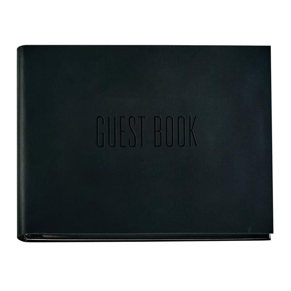 Guest Book Raw Eedge (Black)