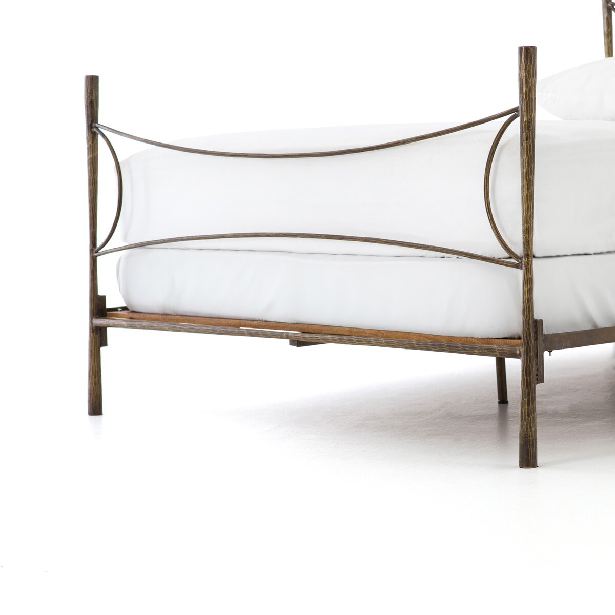 Westwood Bed Antique Brass Queen Size