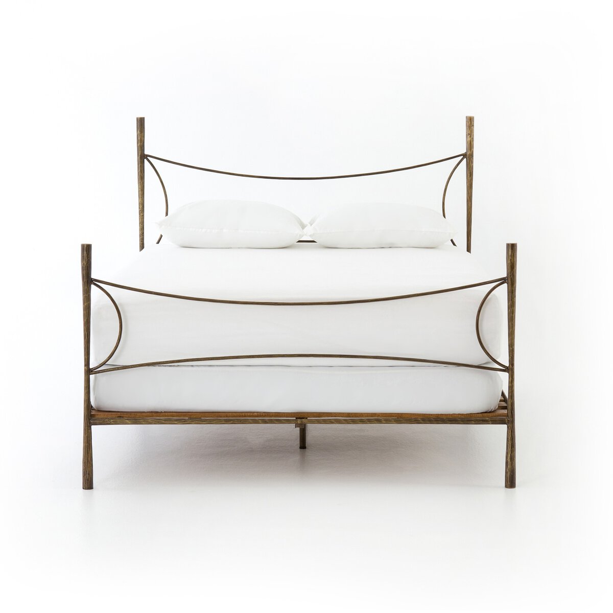 Westwood Bed Antique Brass Queen Size