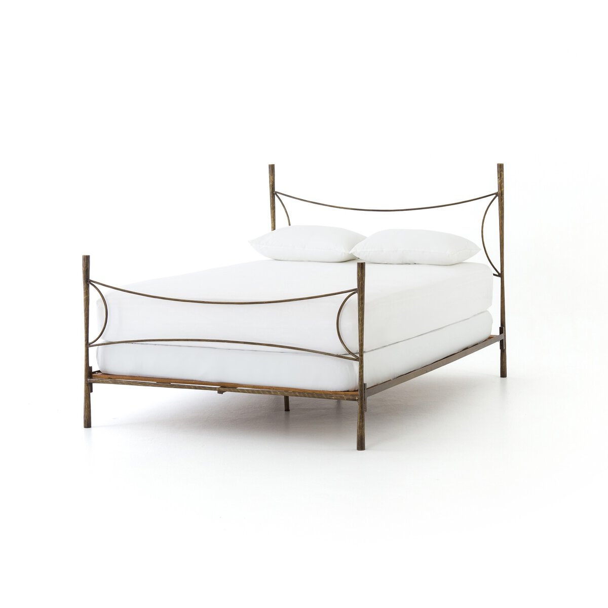 Westwood Bed Antique Brass Queen Size