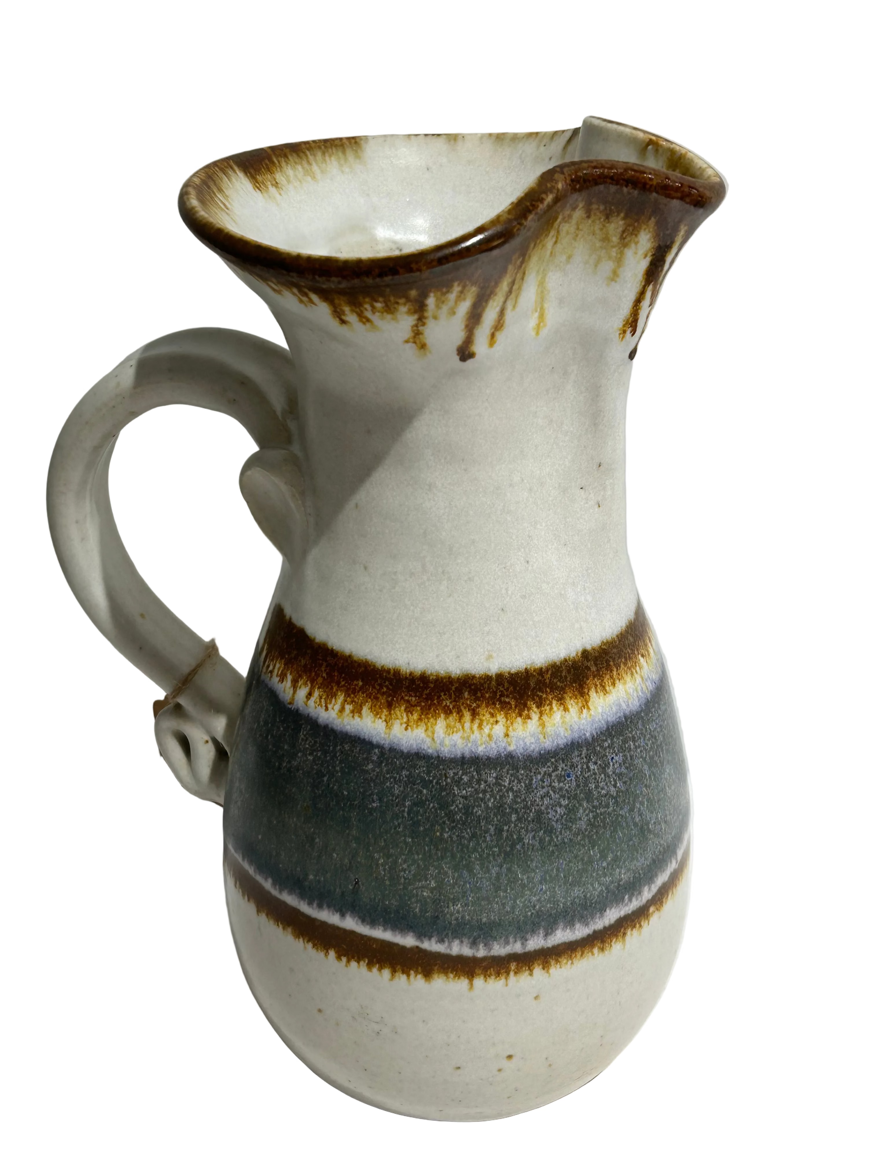 Vintage pottery Basin and Pitcher