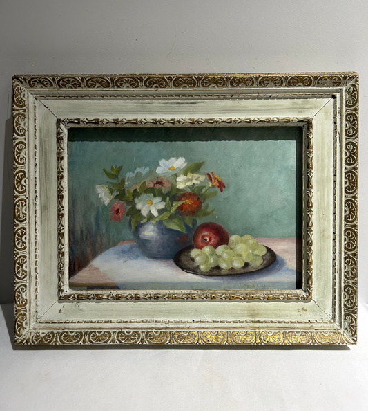 Vintage oil painting signed