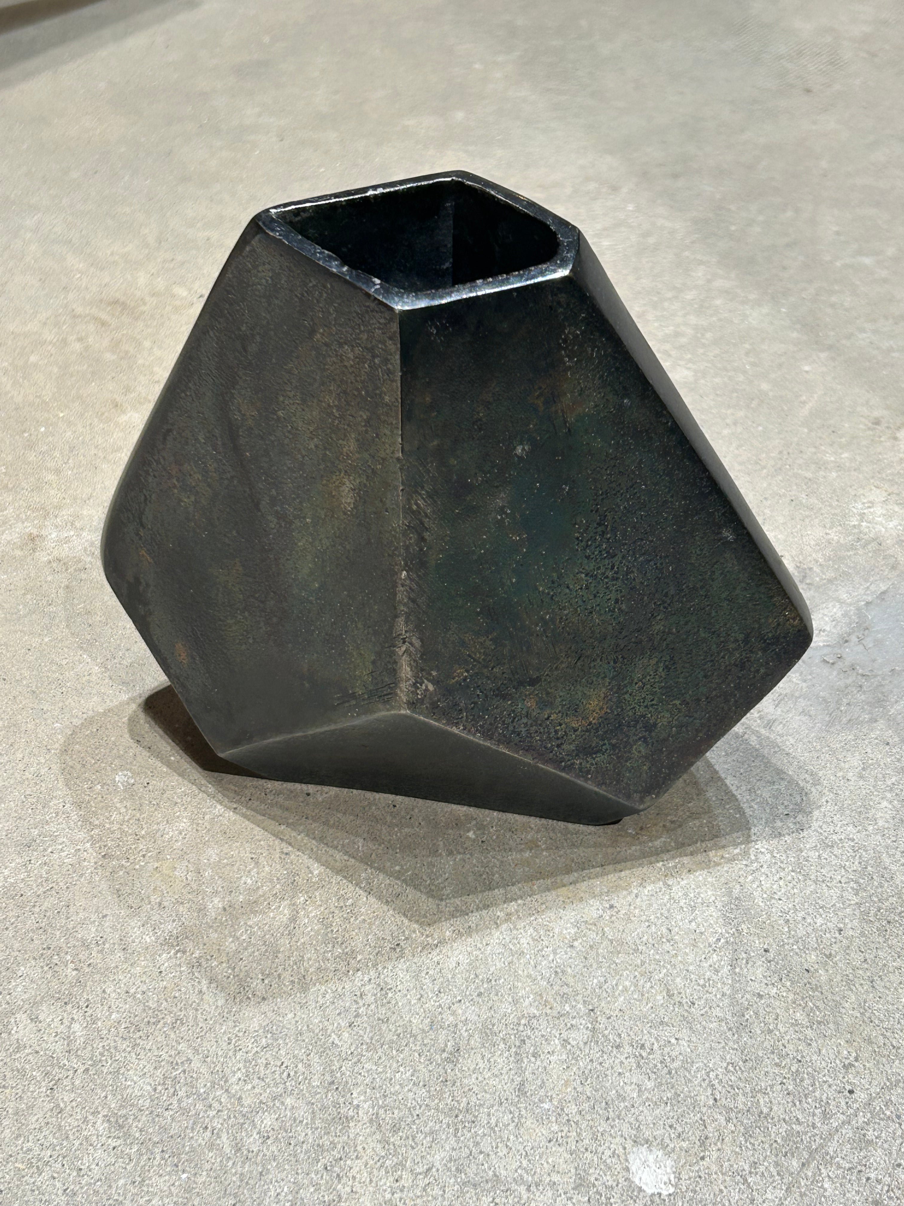 Vintage geometric vase