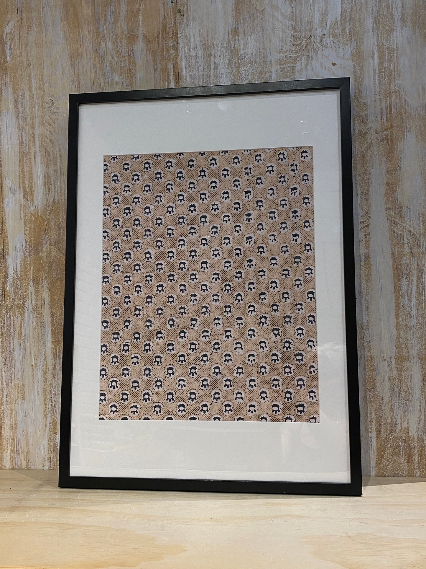 Abstract Dot Pattern (20x28) Framed