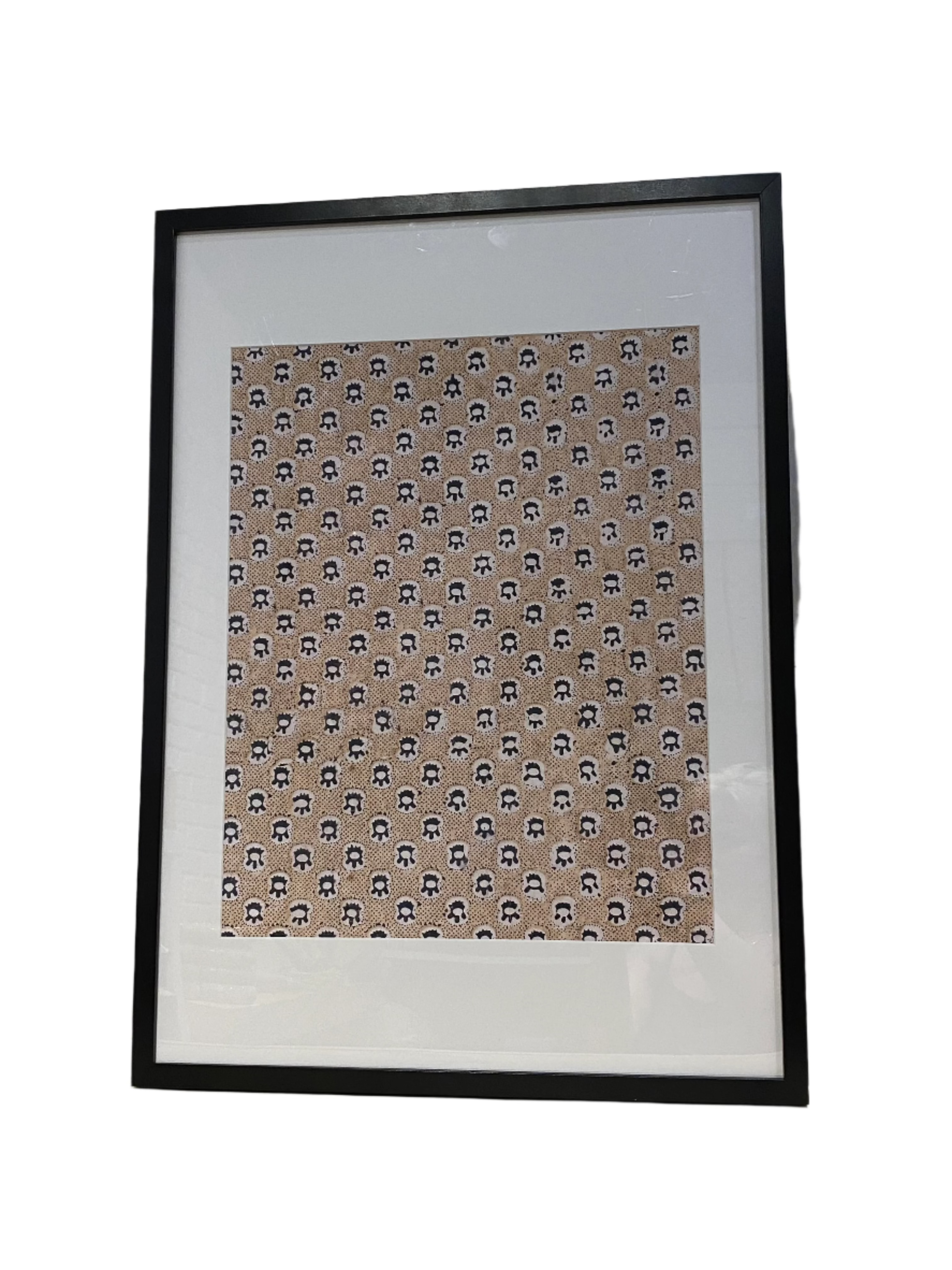 Abstract Dot Pattern (20x28) Framed