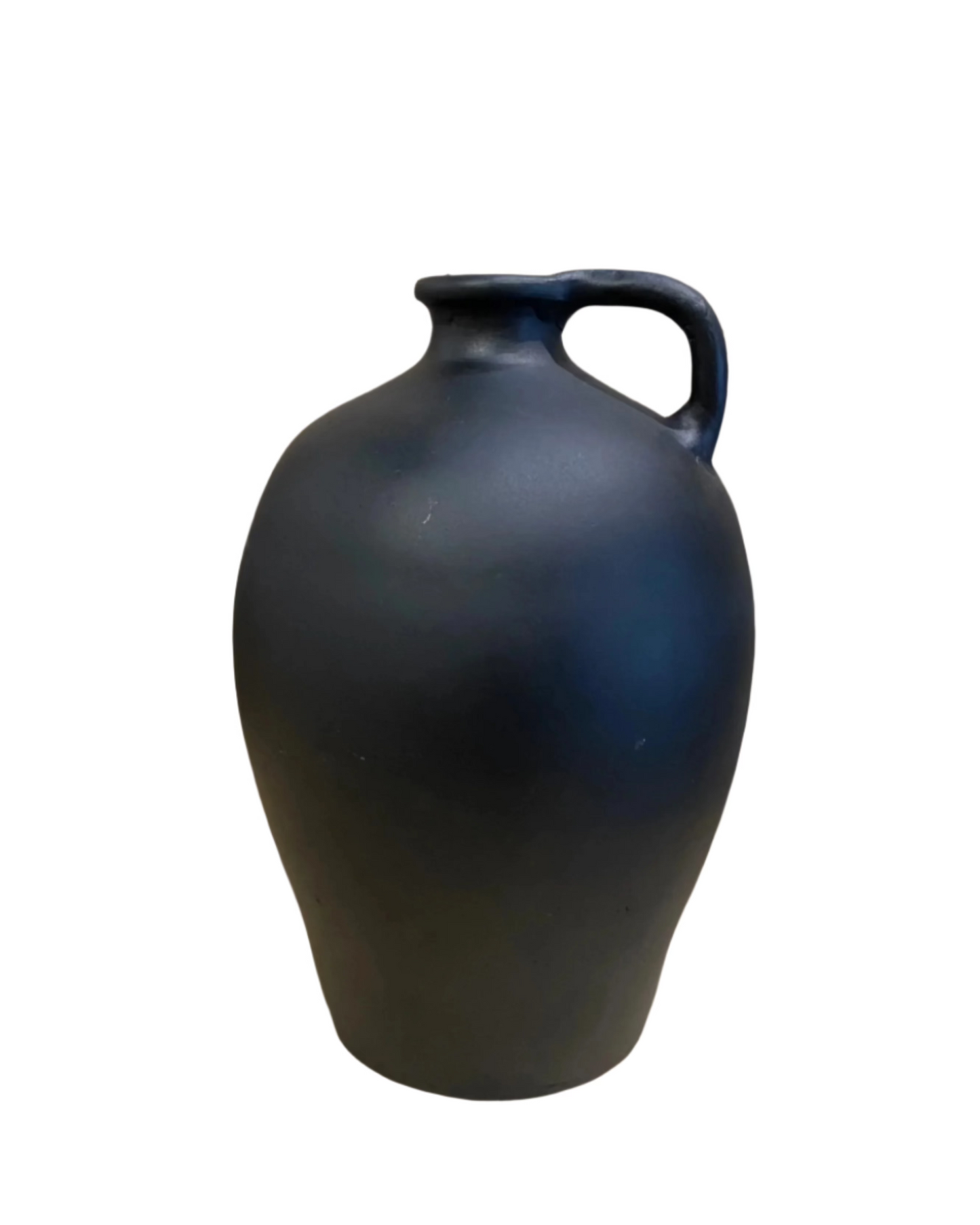 Painted Black Vase