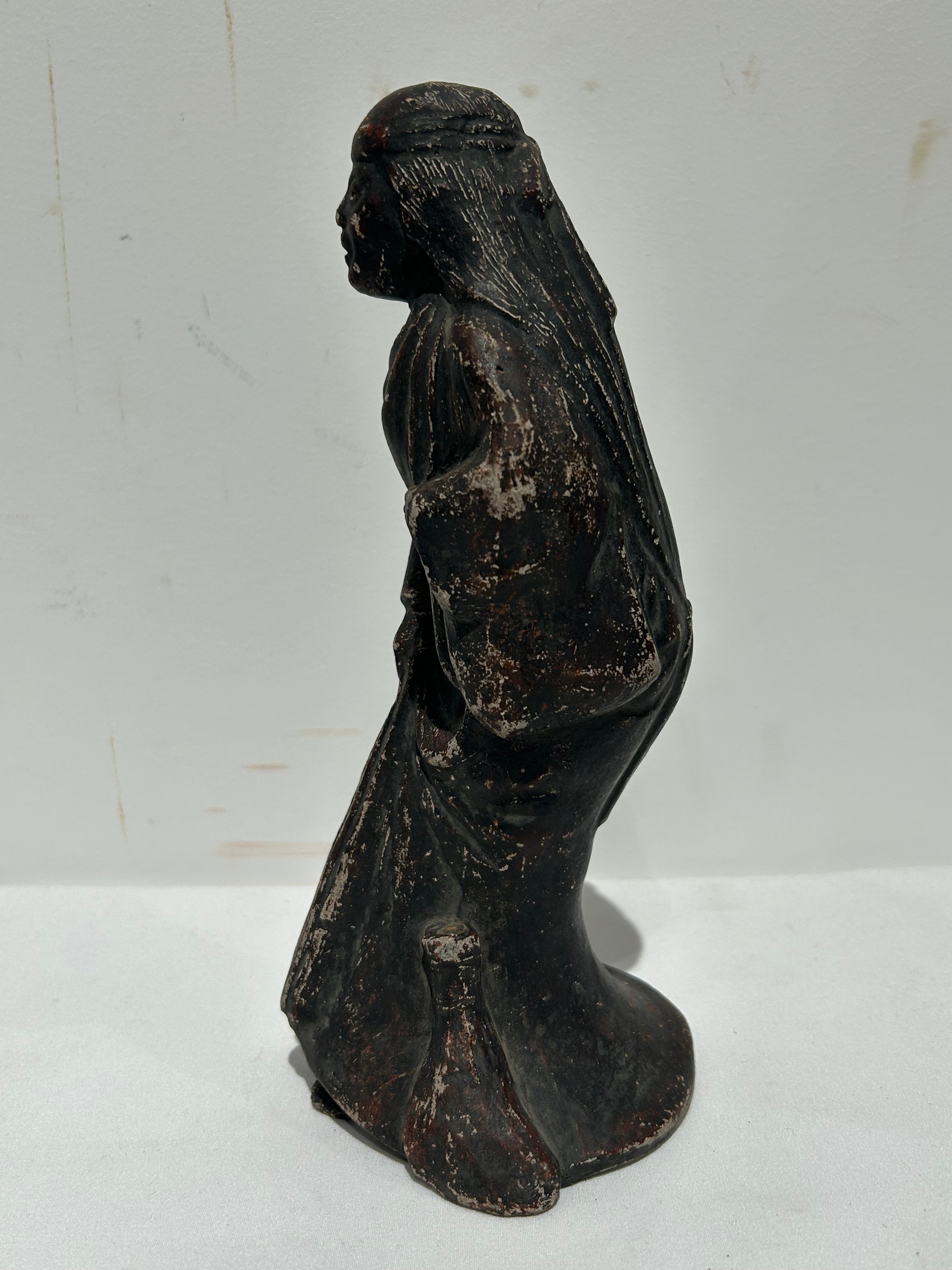 Vintage female figure sculpture