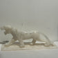 Vintage stone tiger statue