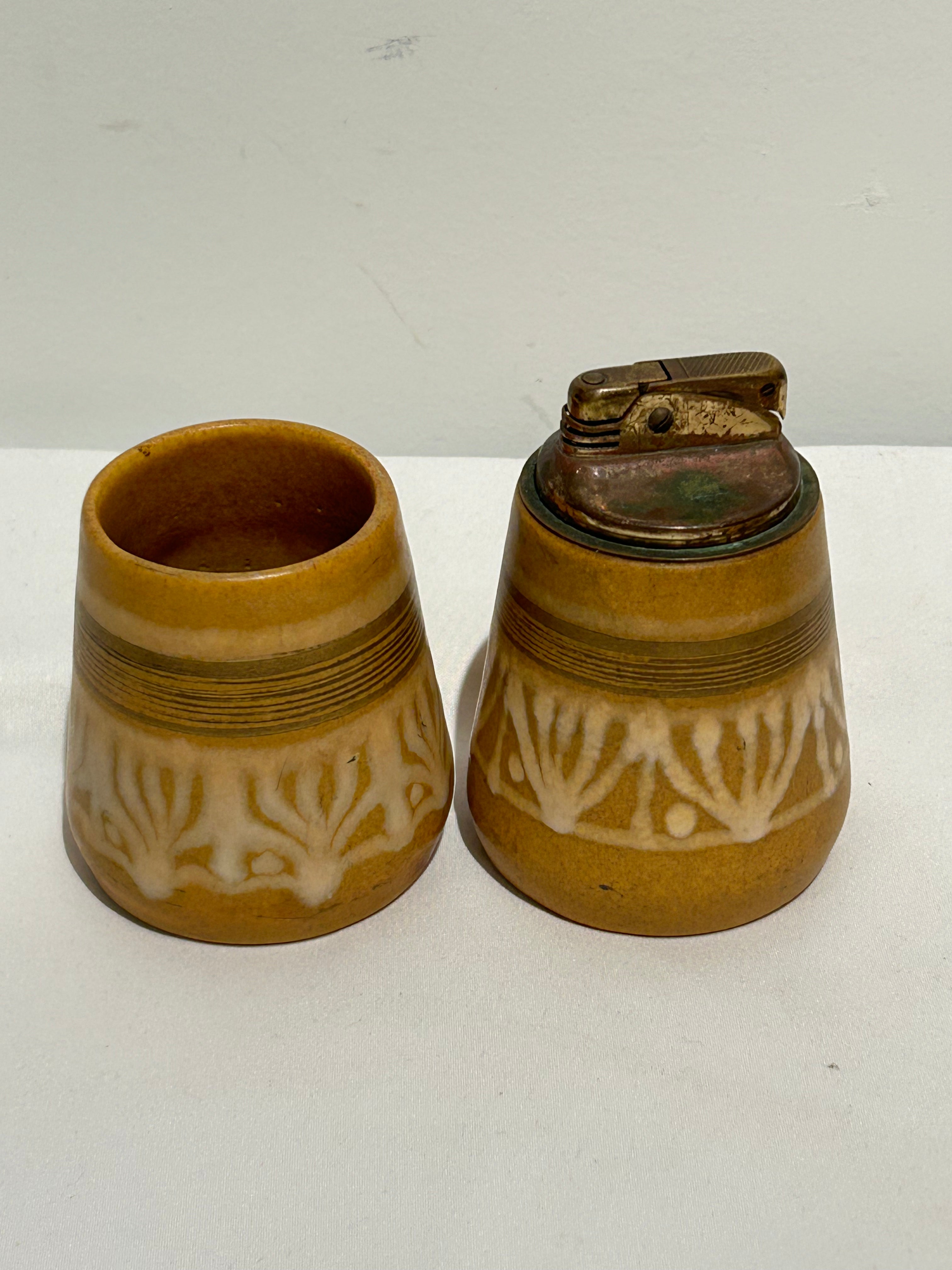 Vintage ceramic smoke set