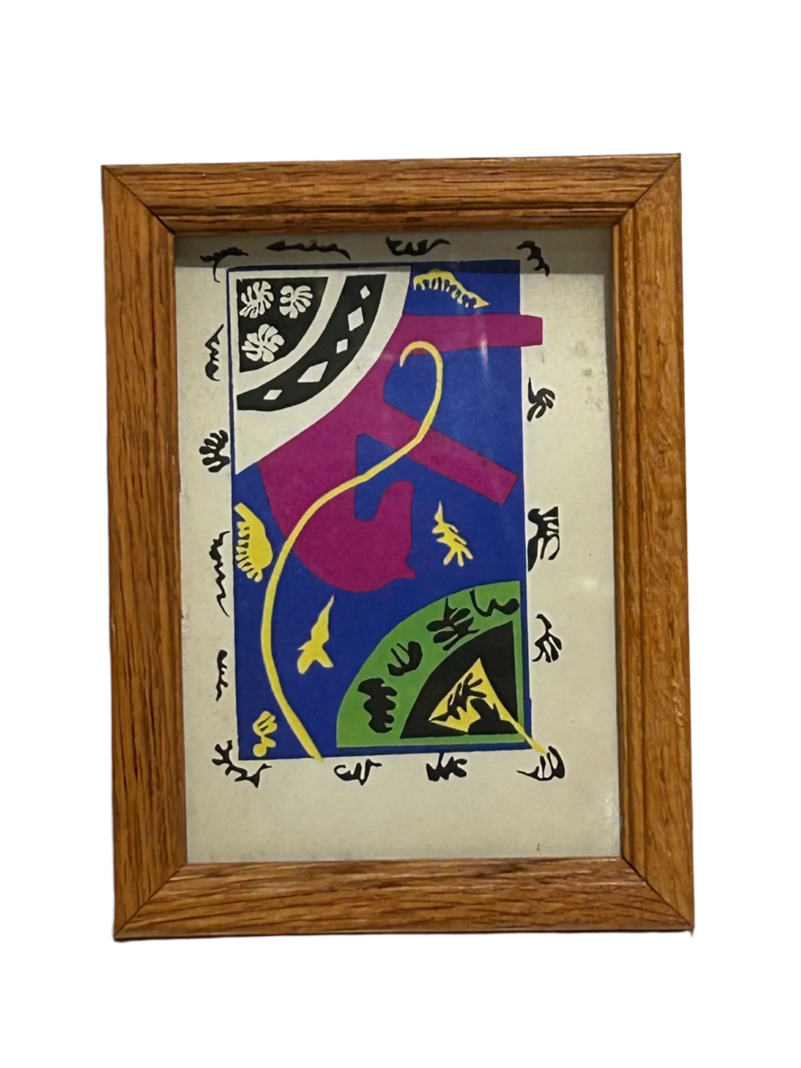 Vintage abstract print