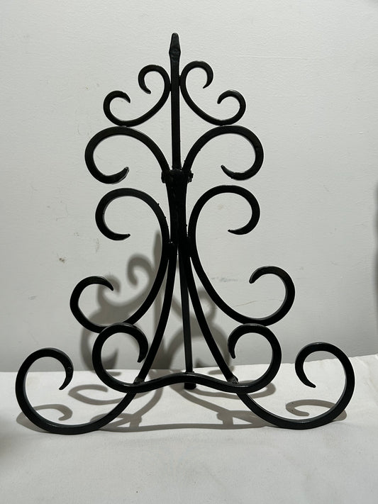 Vintage wrought iron easel