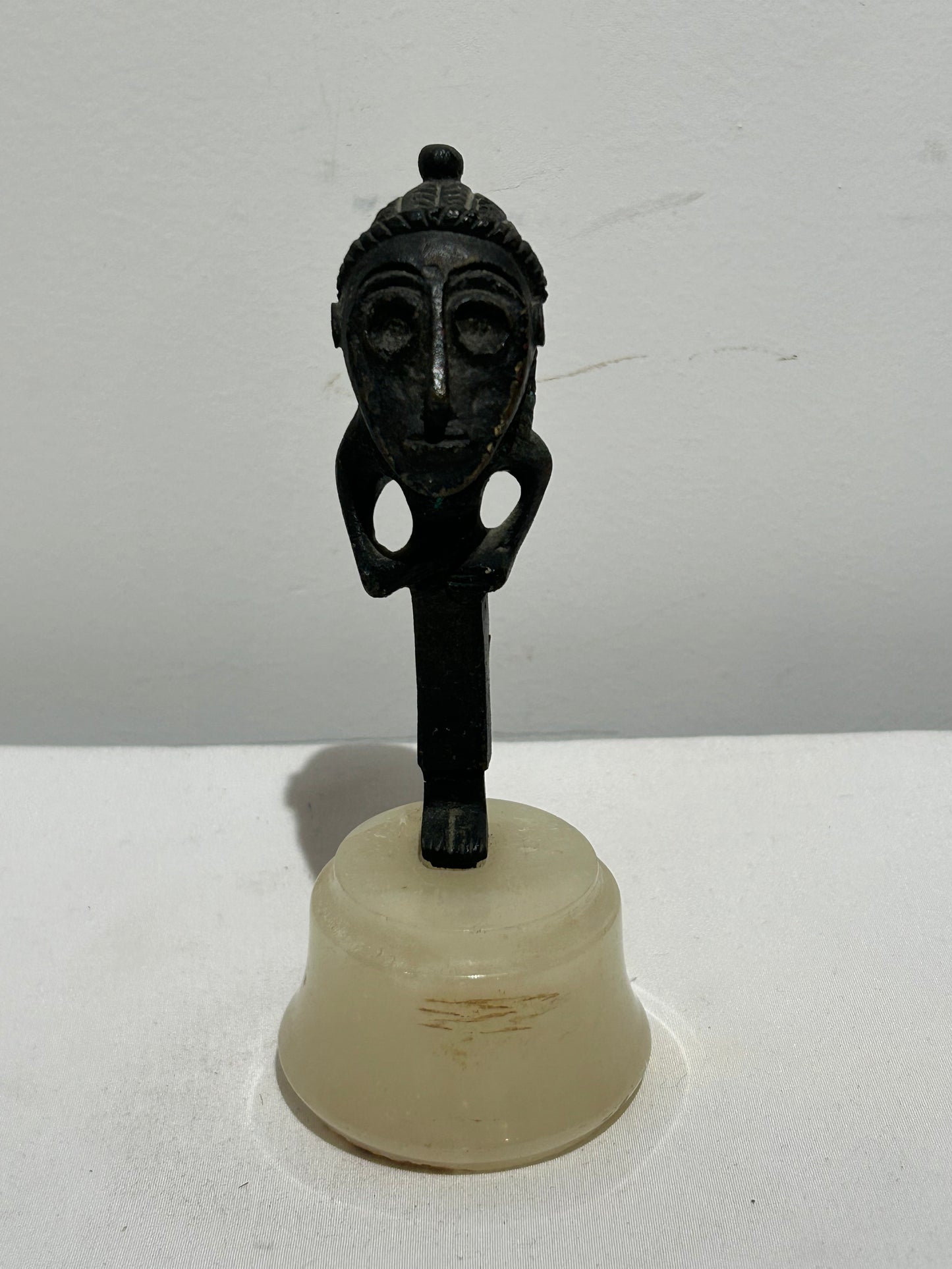 Vintage African figure on marble