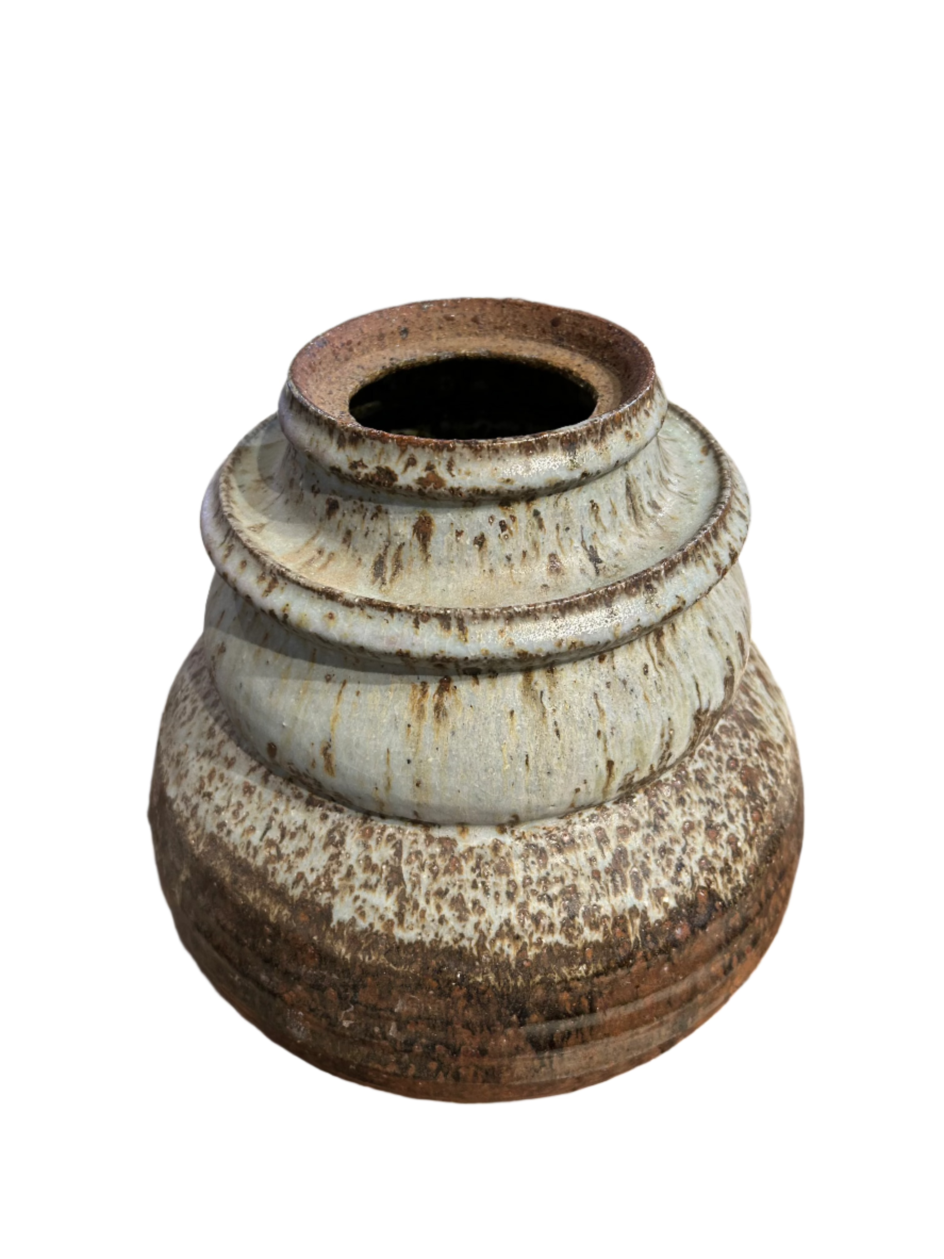 Vintage ceramic lidded jar