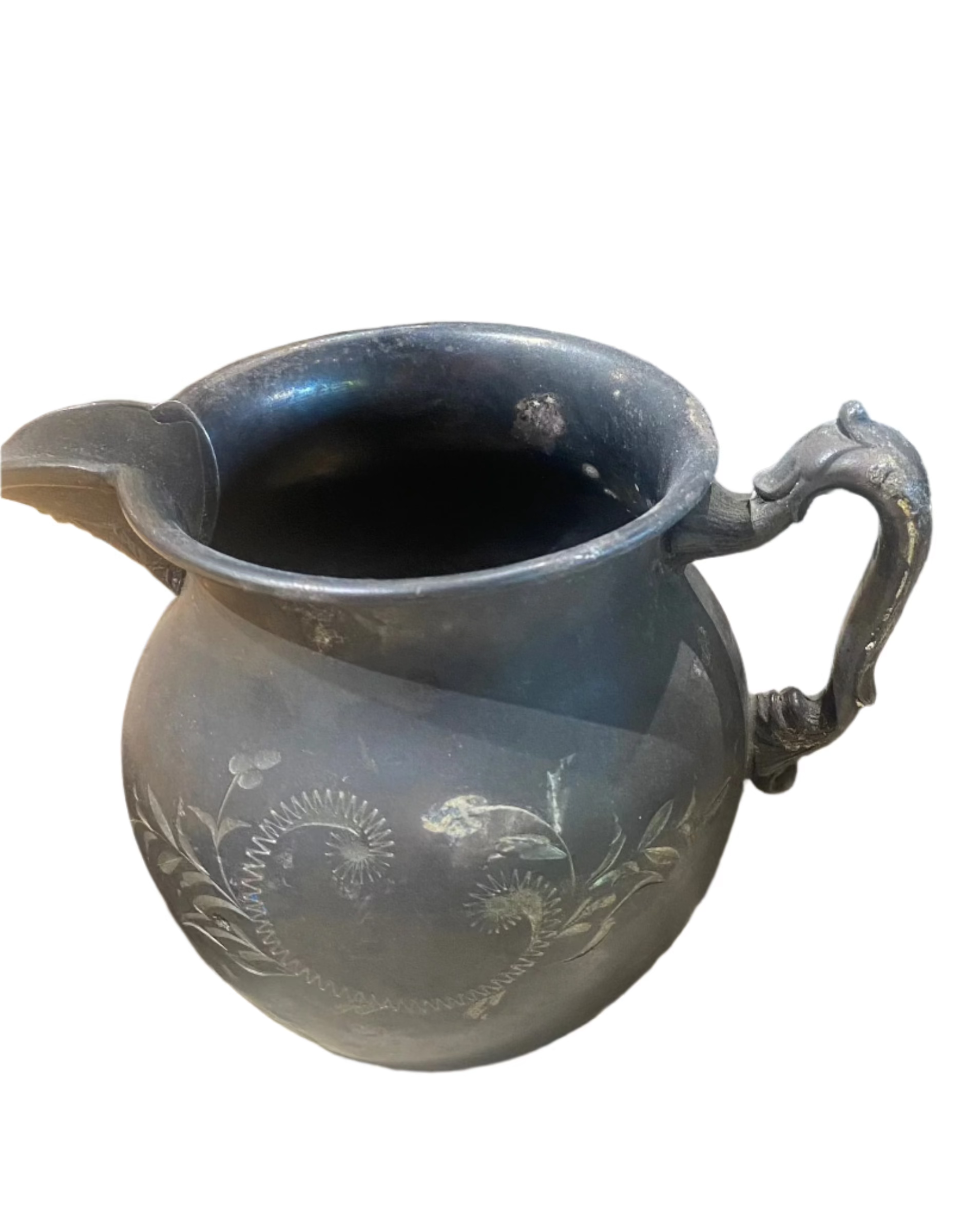 Vintage mini silver plate pitcher