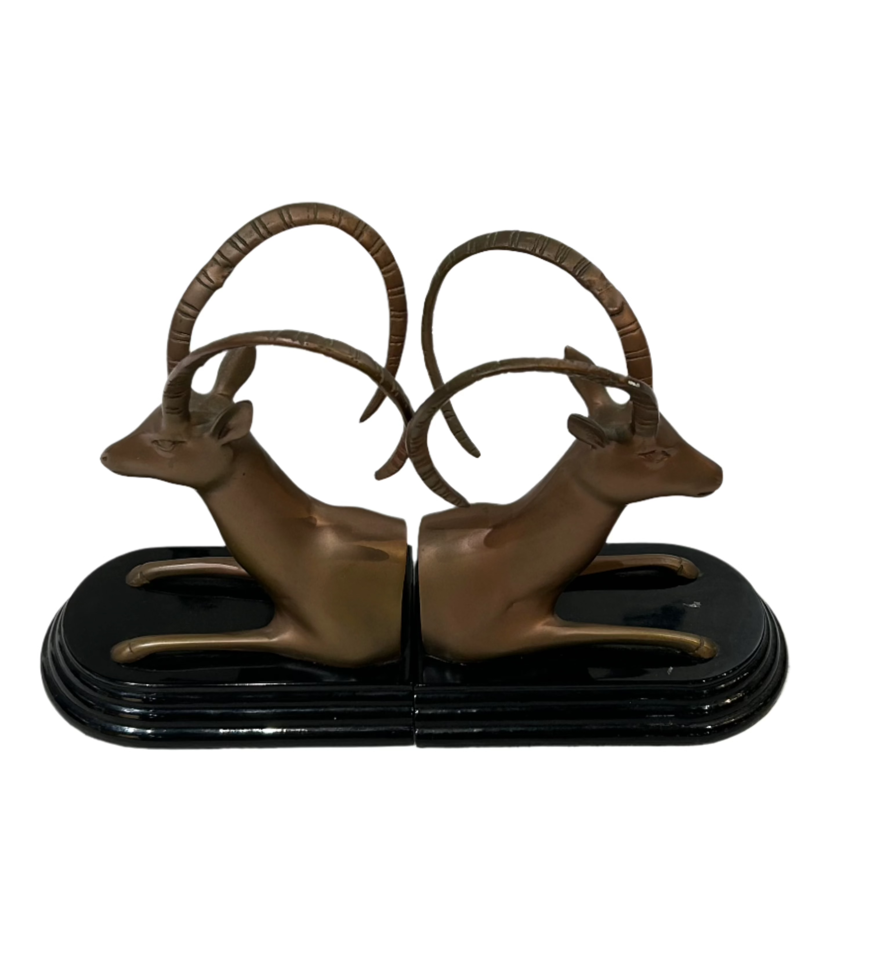 Vintage set of deer bookends