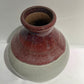 Ceramic vase with red rim BOWERS