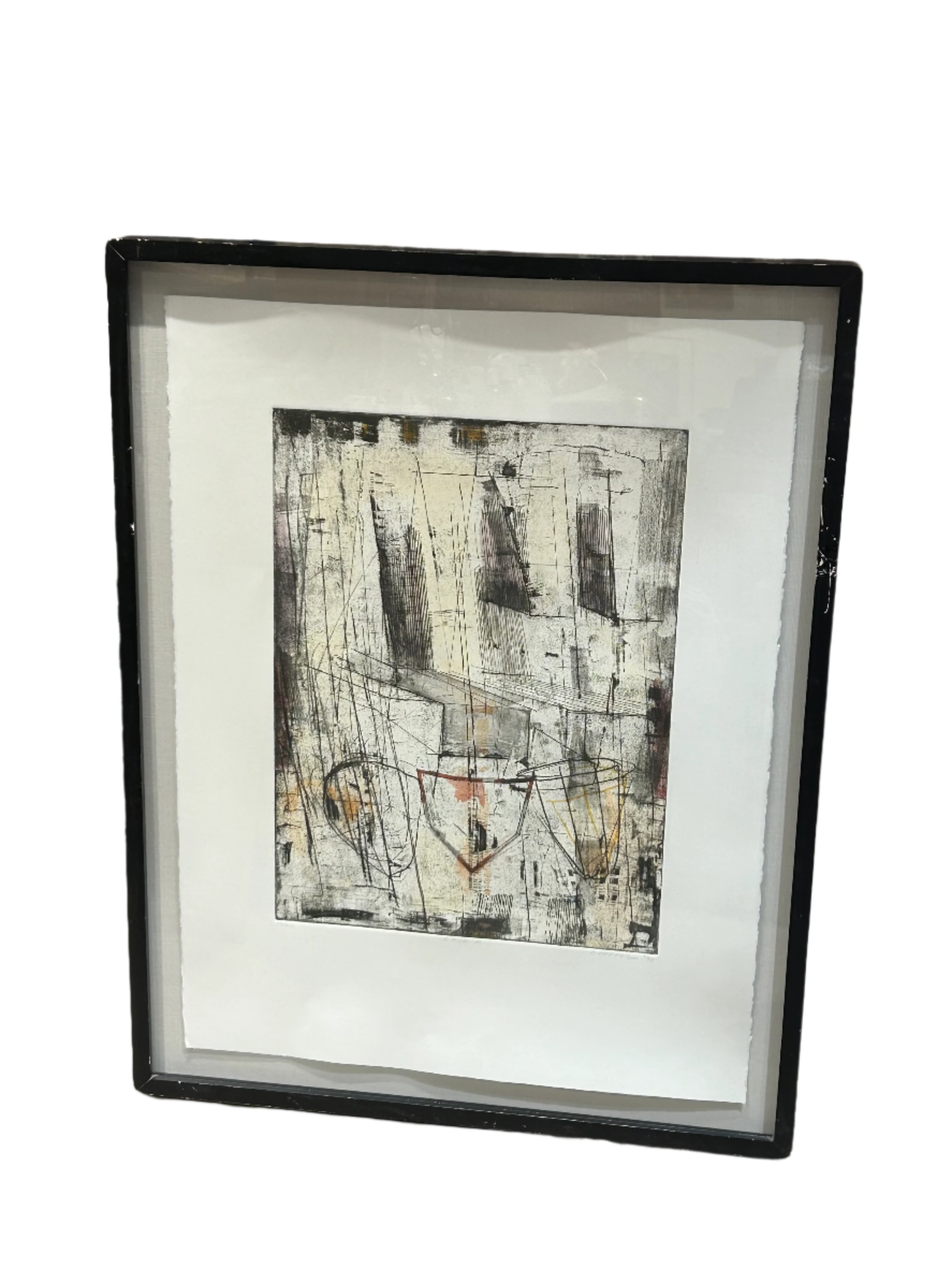 Vintage abstract print