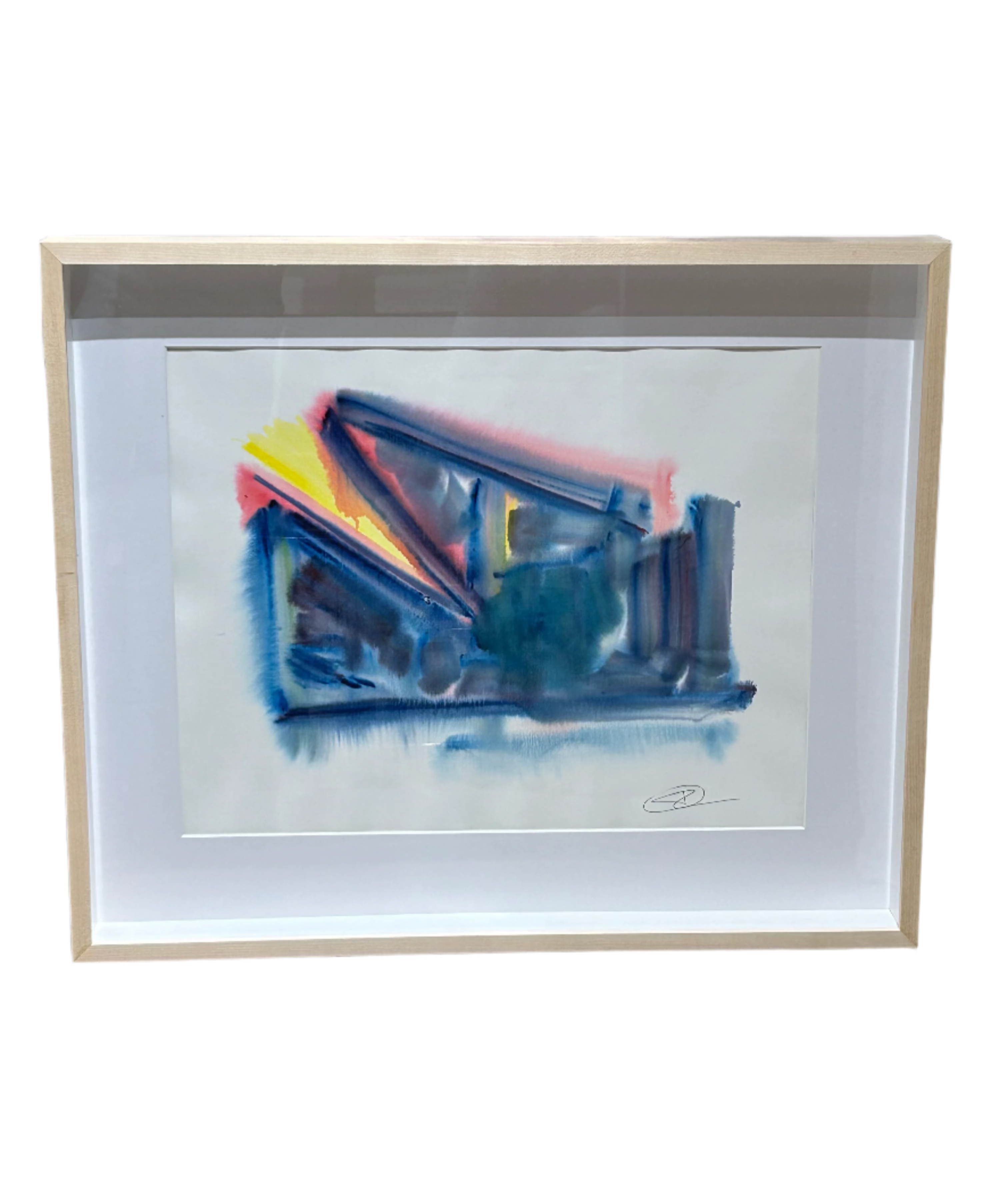 Abstract Blues Pierre Hathaway