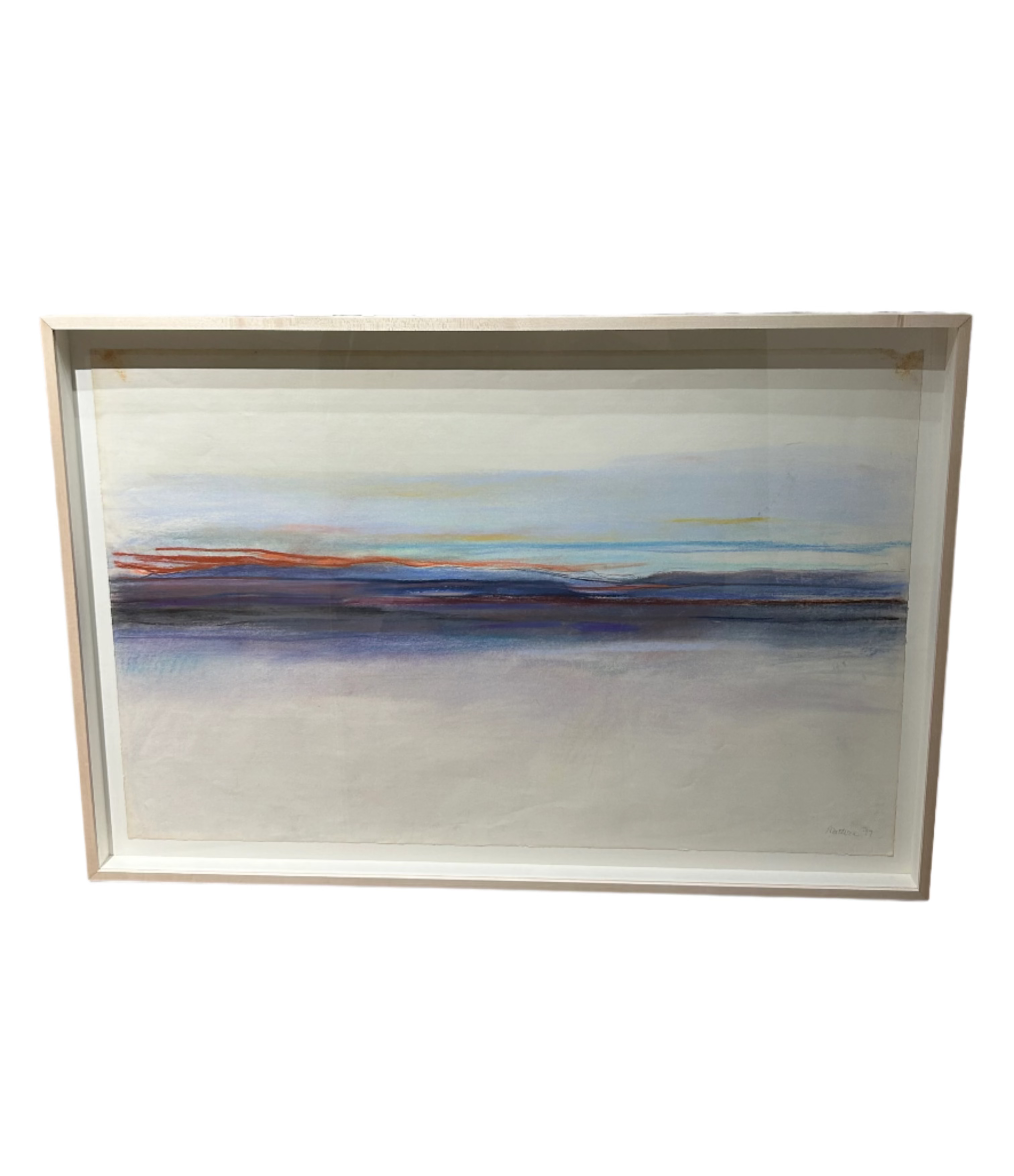 Pastel Blue purple by Jane Matteson