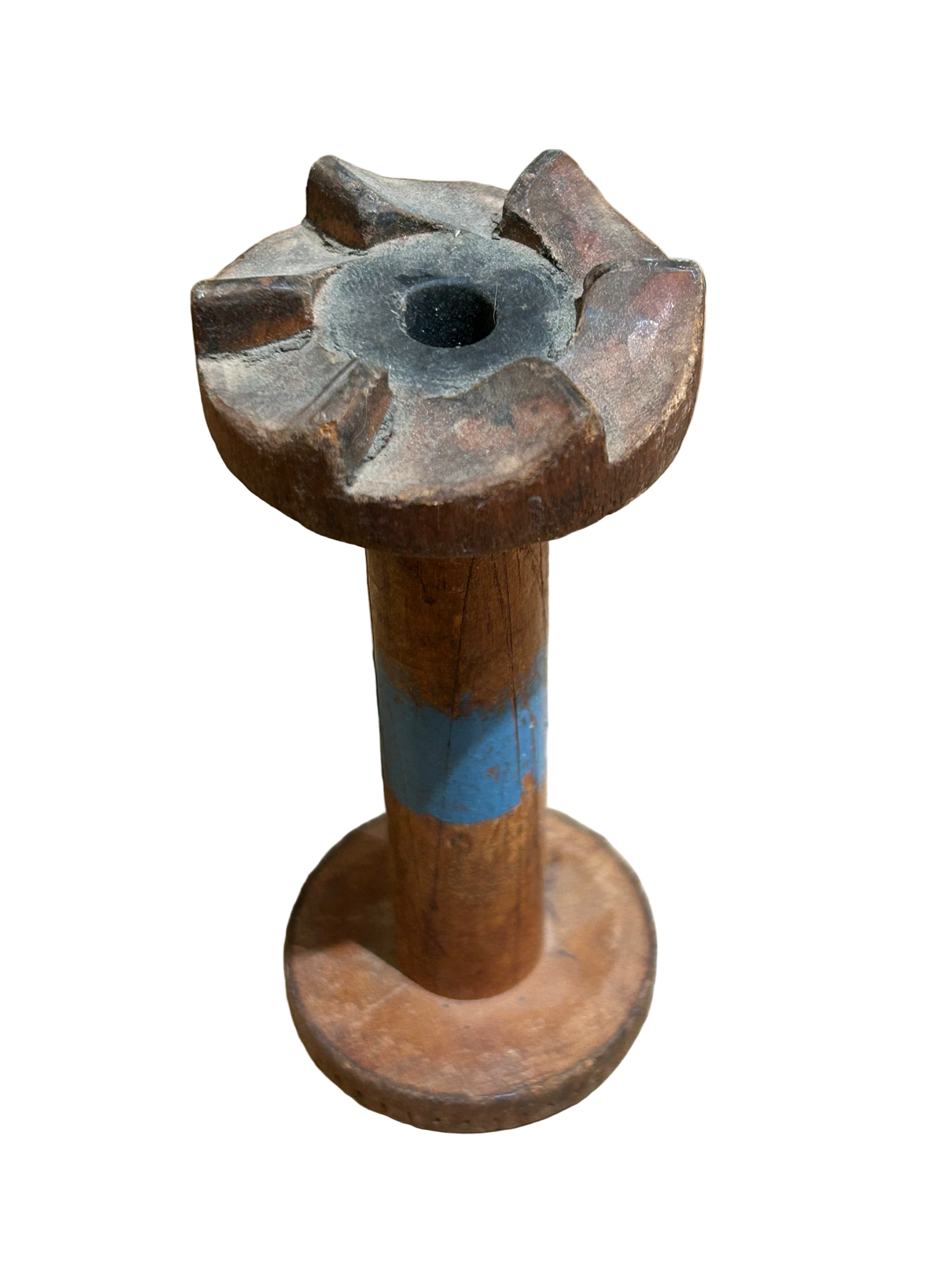 Vintage wood spool bobbin