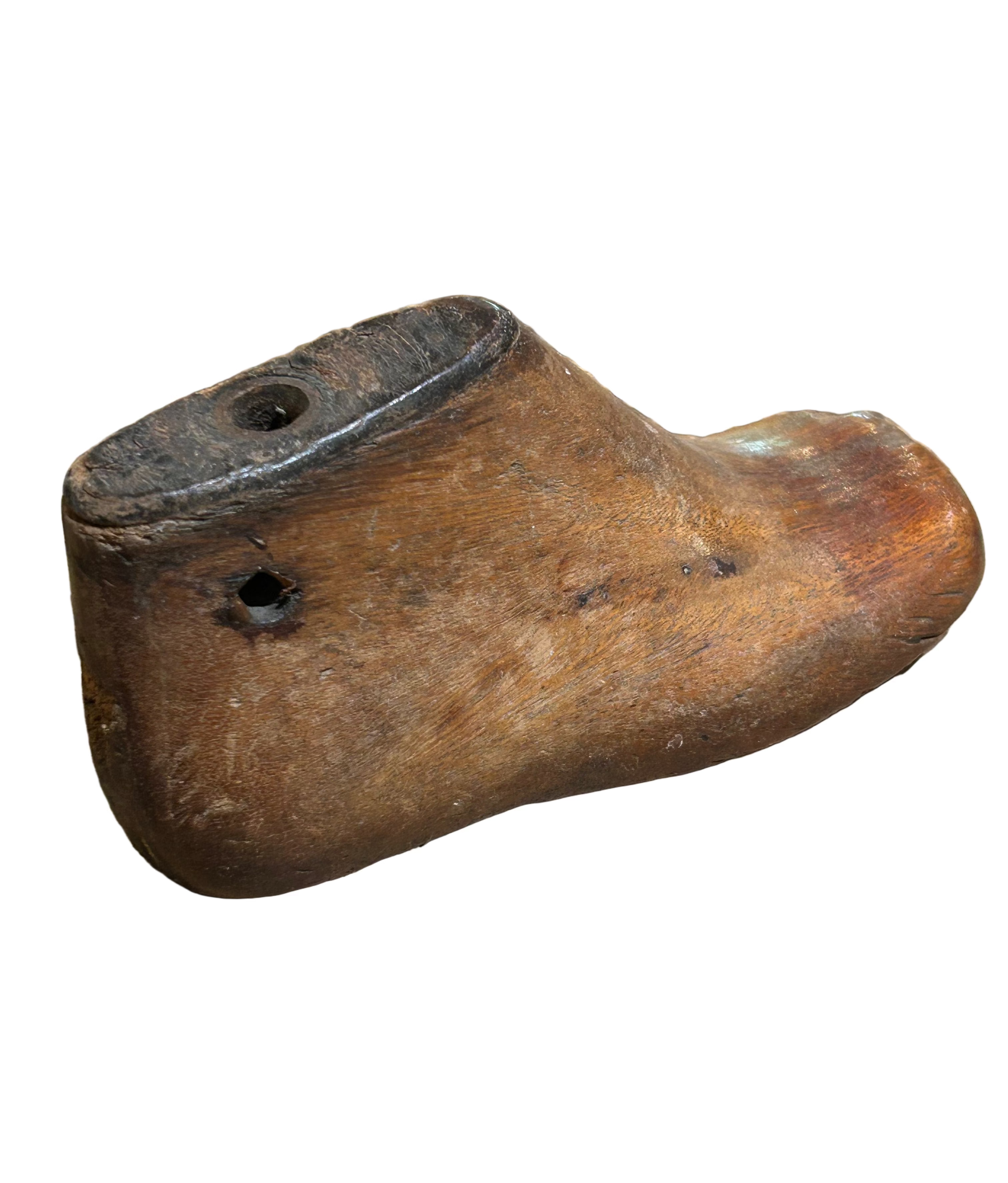 Vintage wooden shoe mold