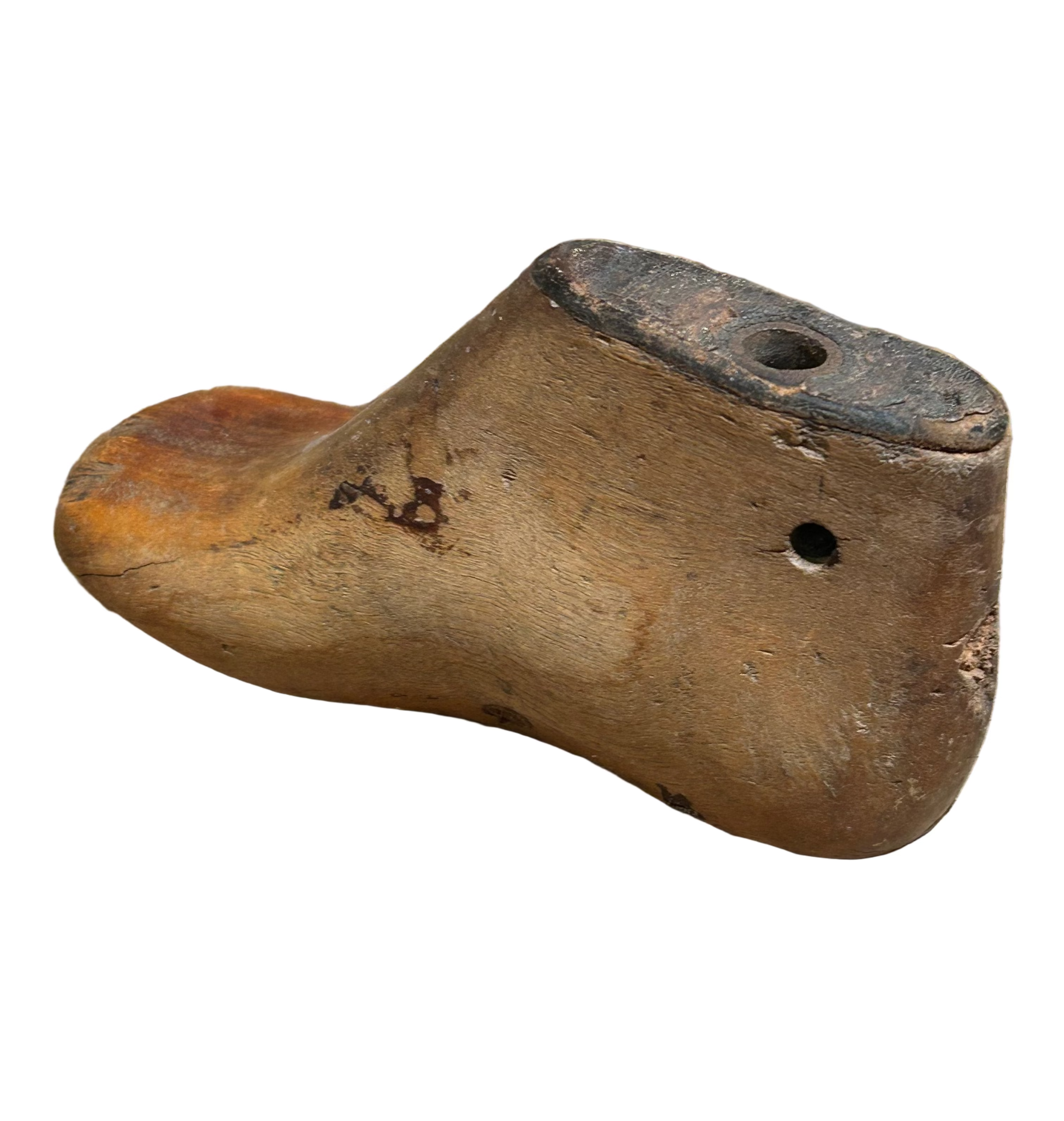 Vintage wooden shoe mold
