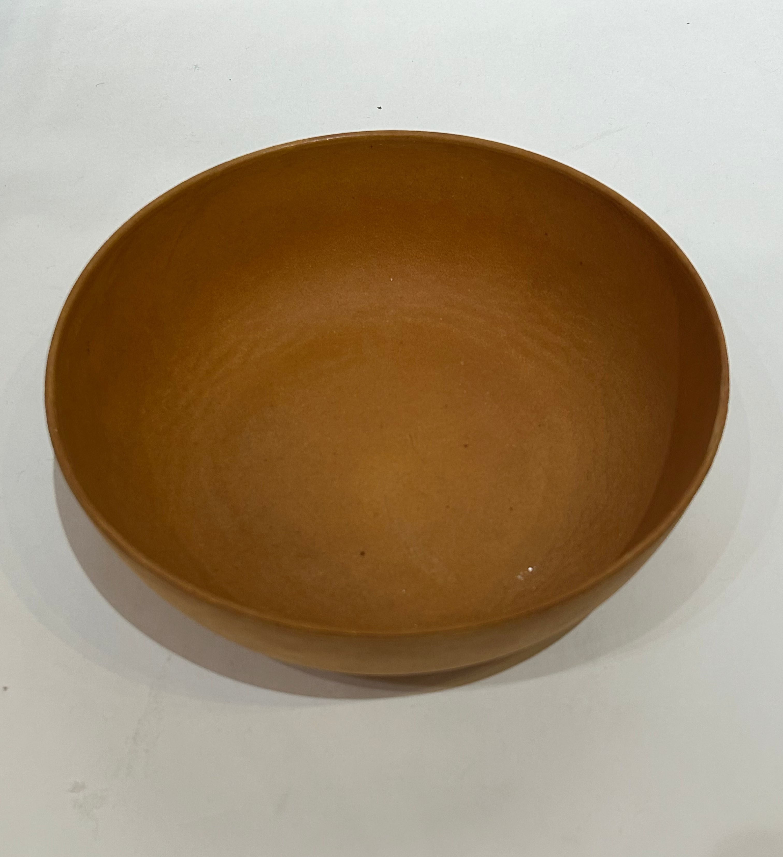 Vintage agatized wood bowl