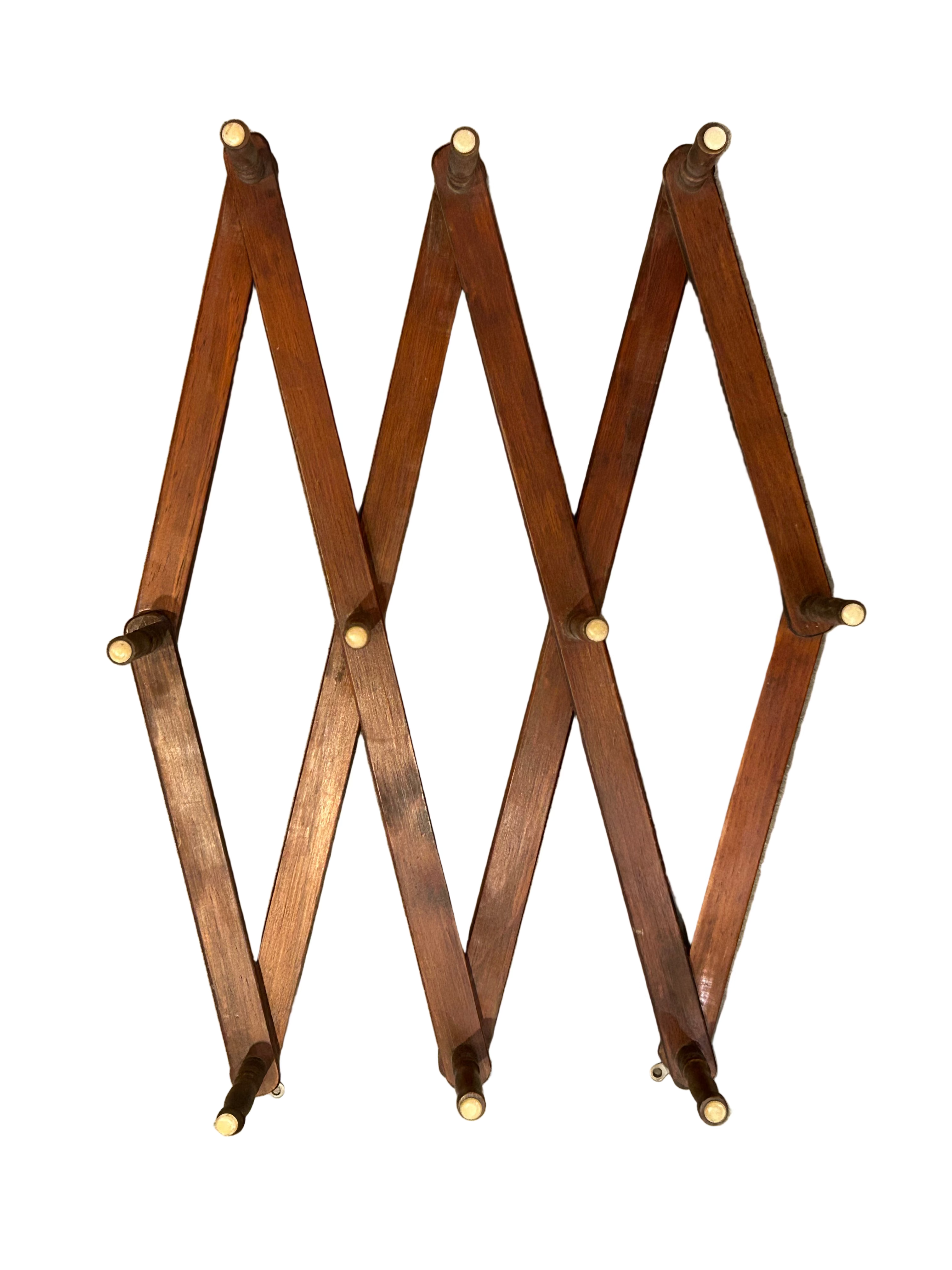 Vintage accordion wall mount