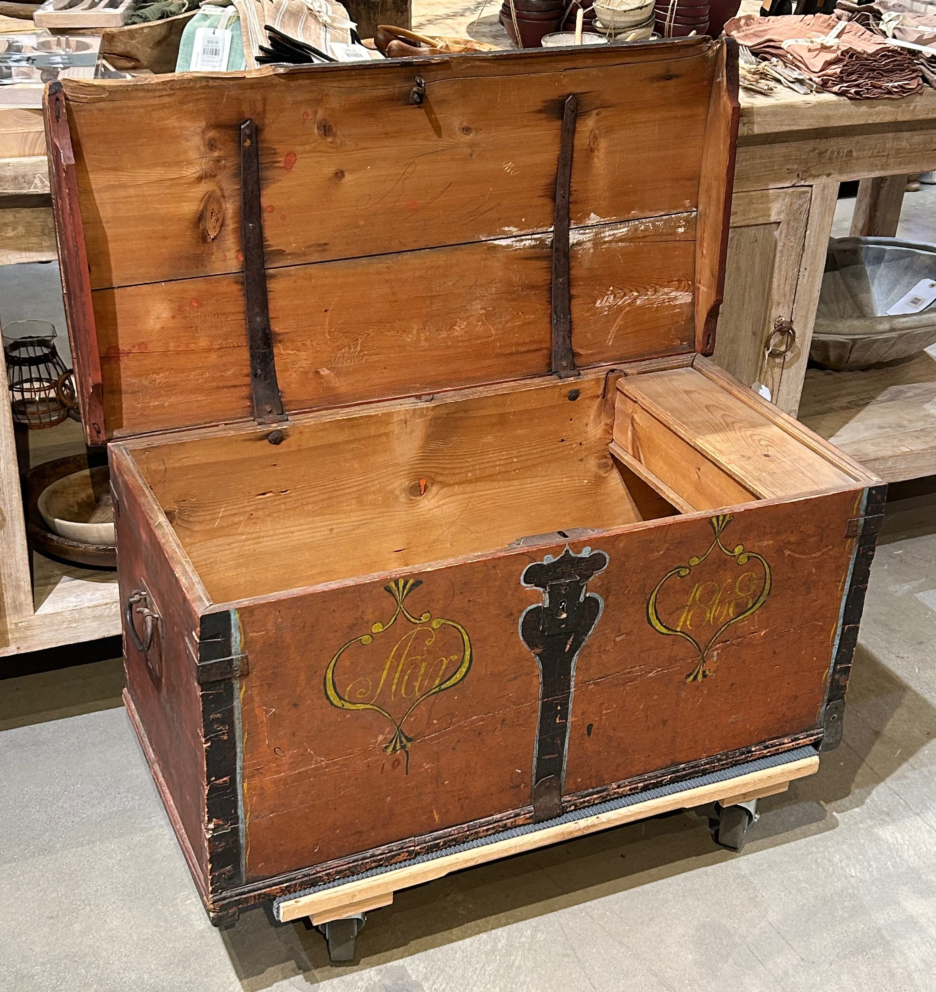 Vintage Norwegian trunk