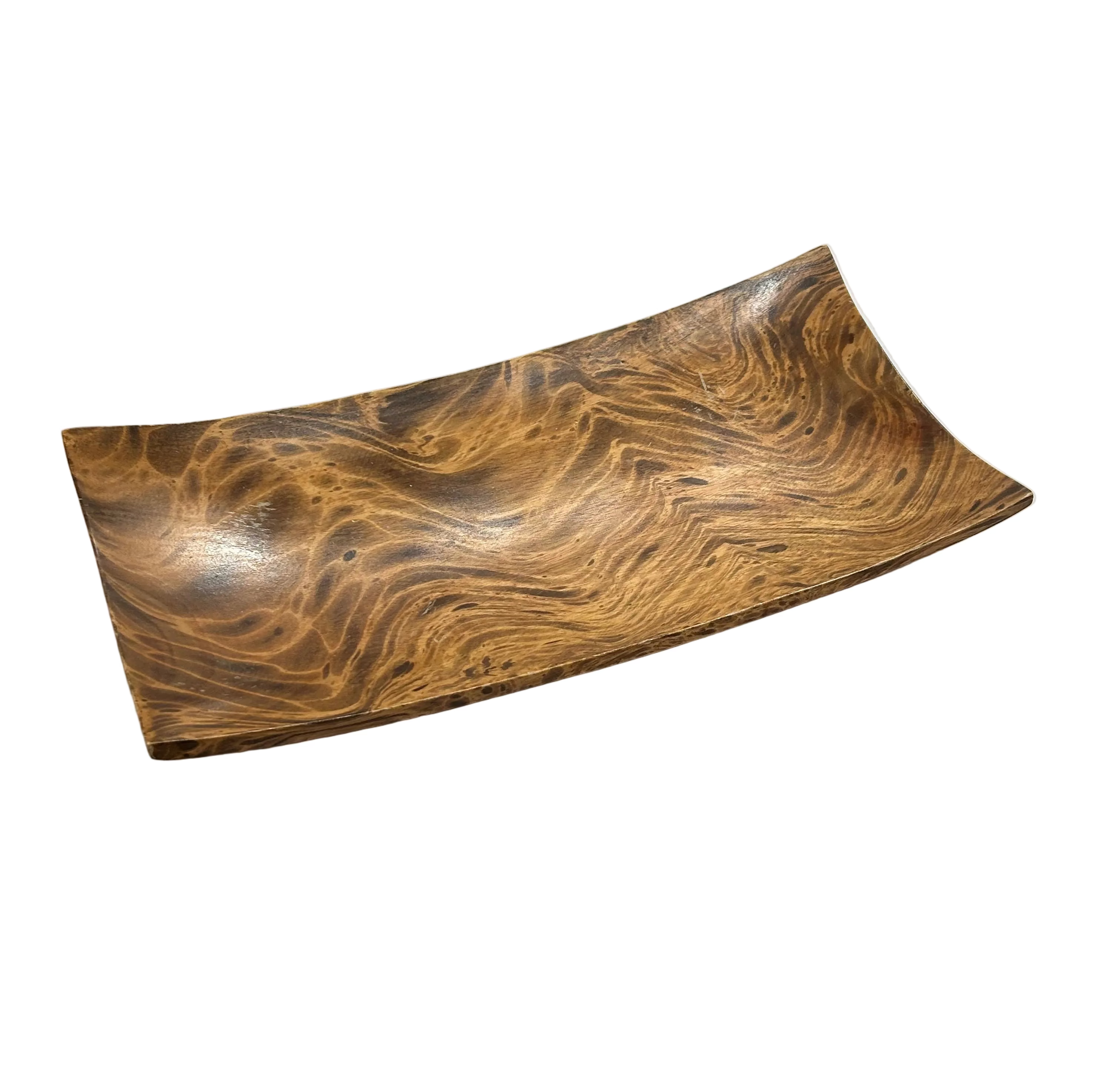 Vintage pine wood tray