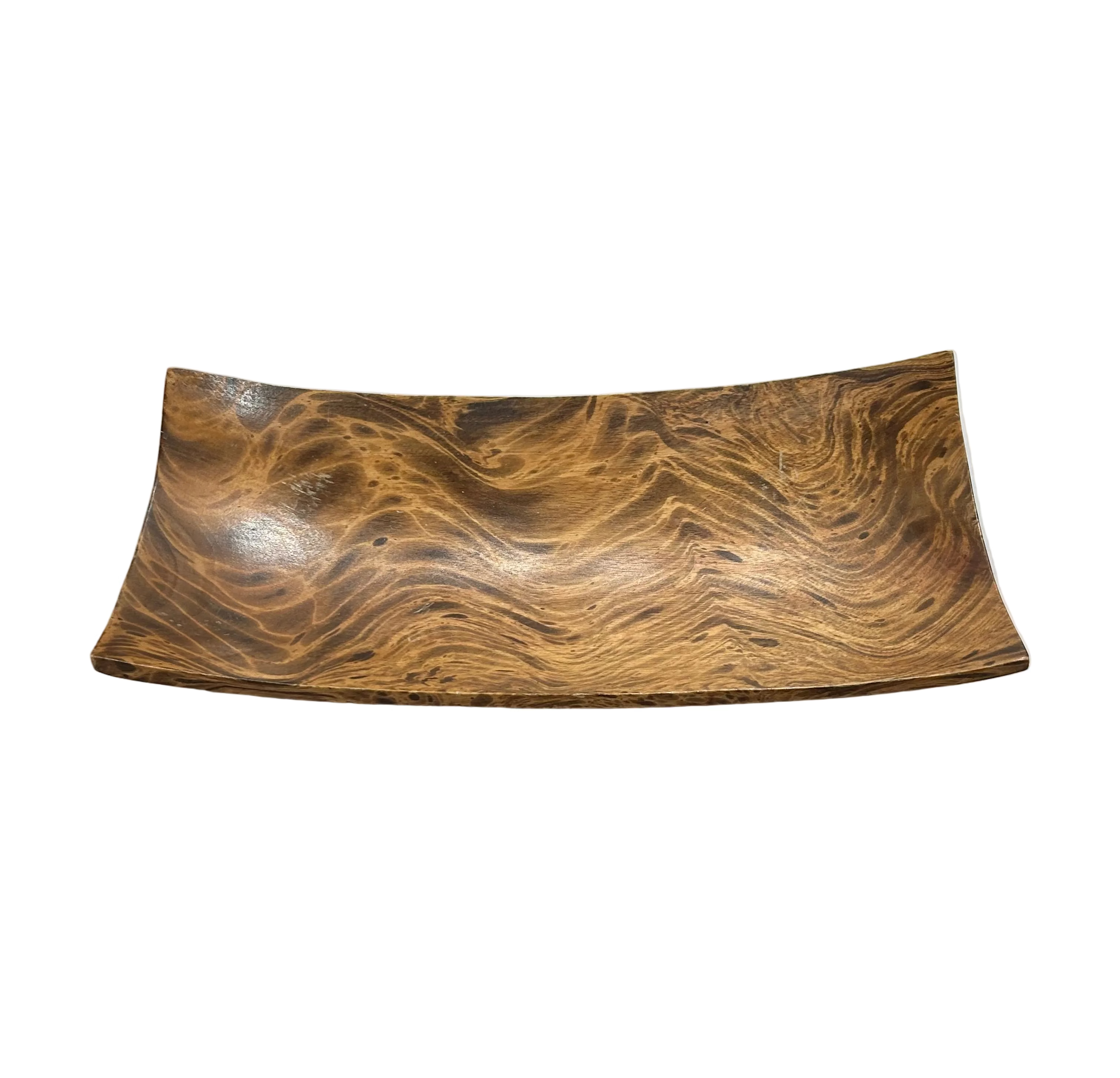 Vintage pine wood tray